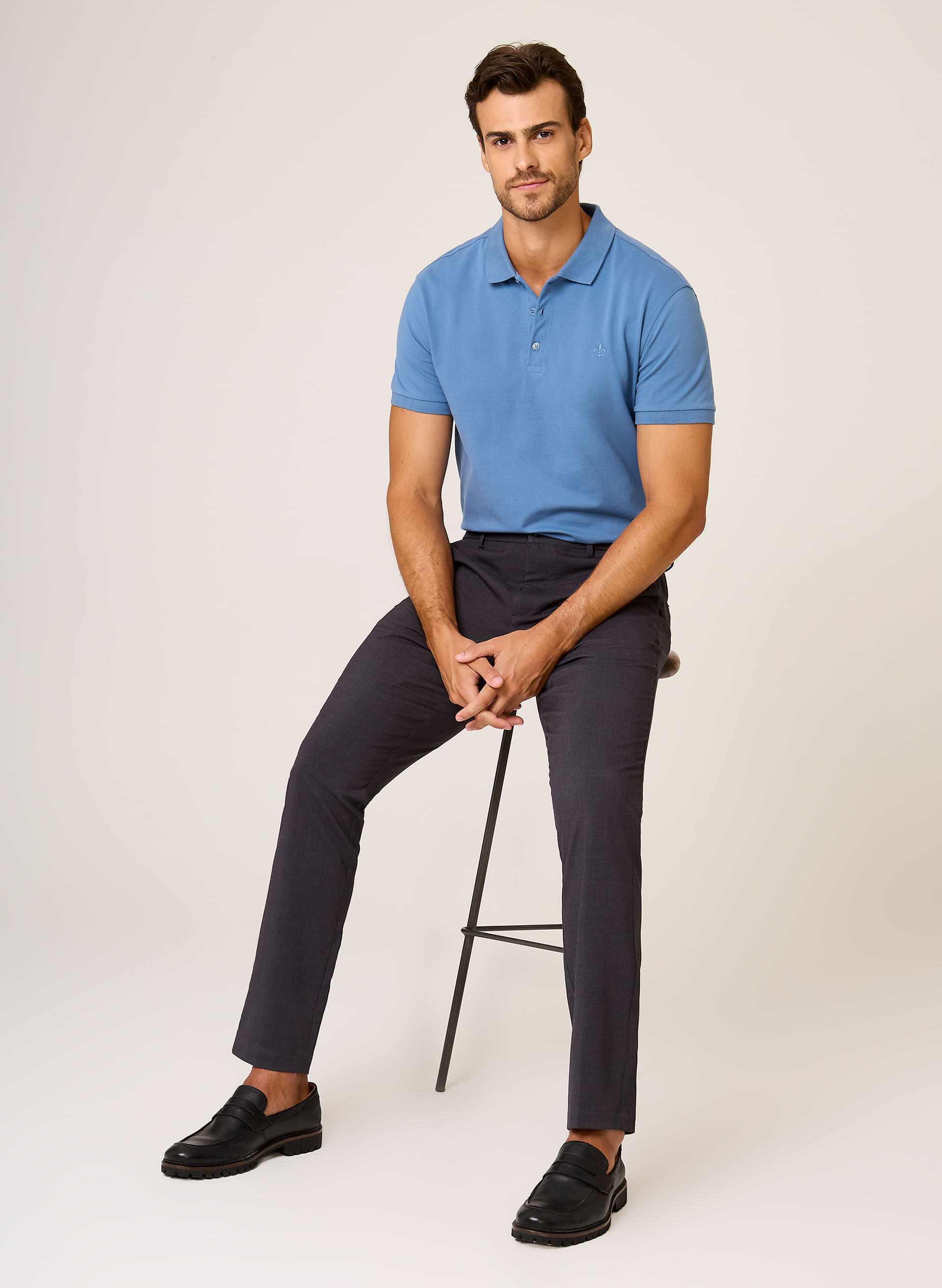 Polo Essential Color Dudalina Masculina
