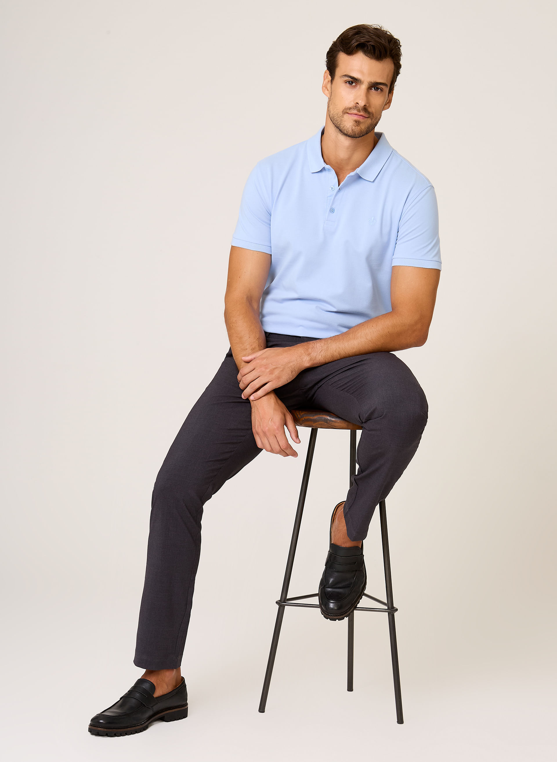 Polo Essential Color Dudalina Masculina