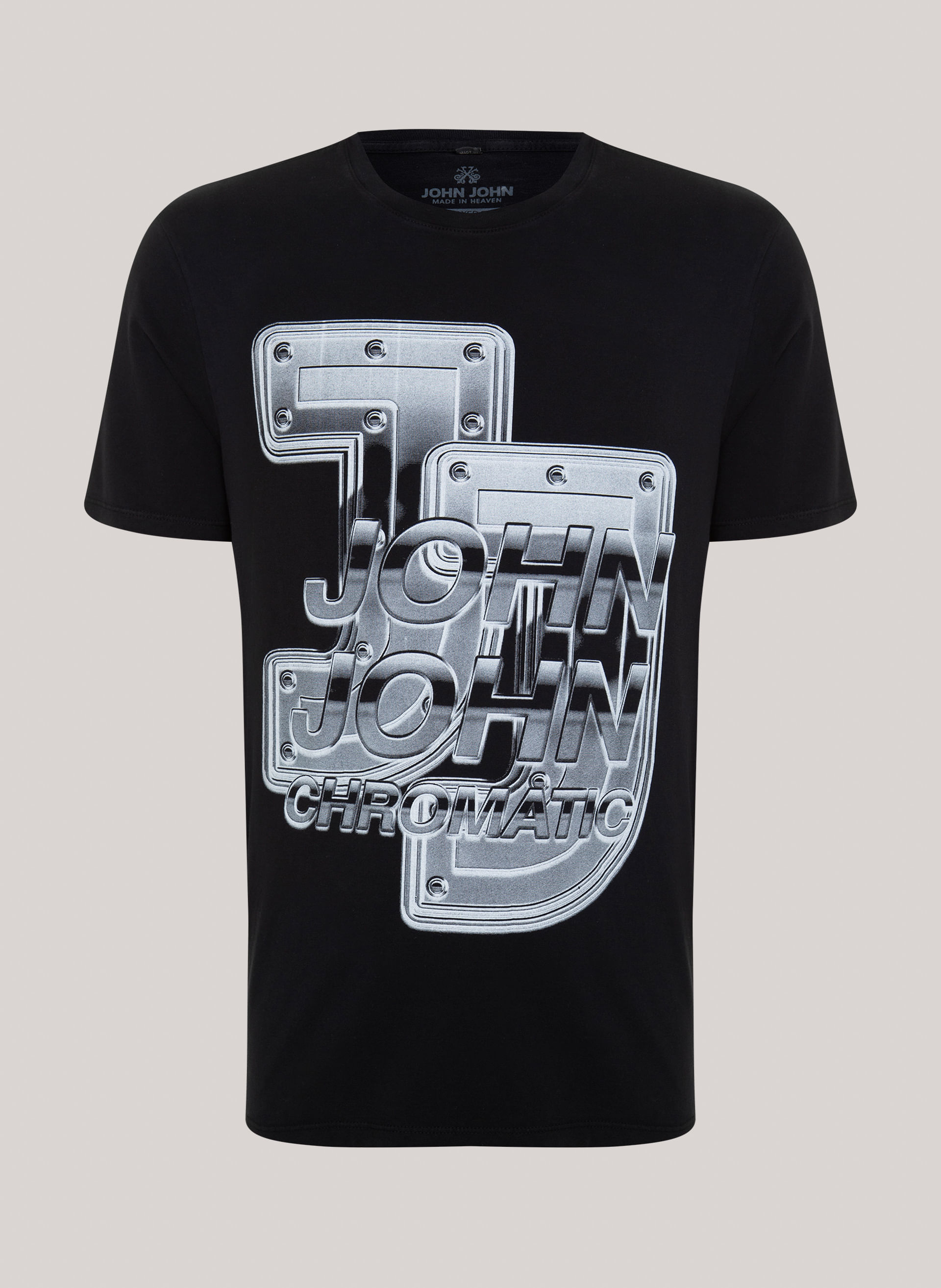 Camiseta Relaxed Fit Chromatic John John Masculina