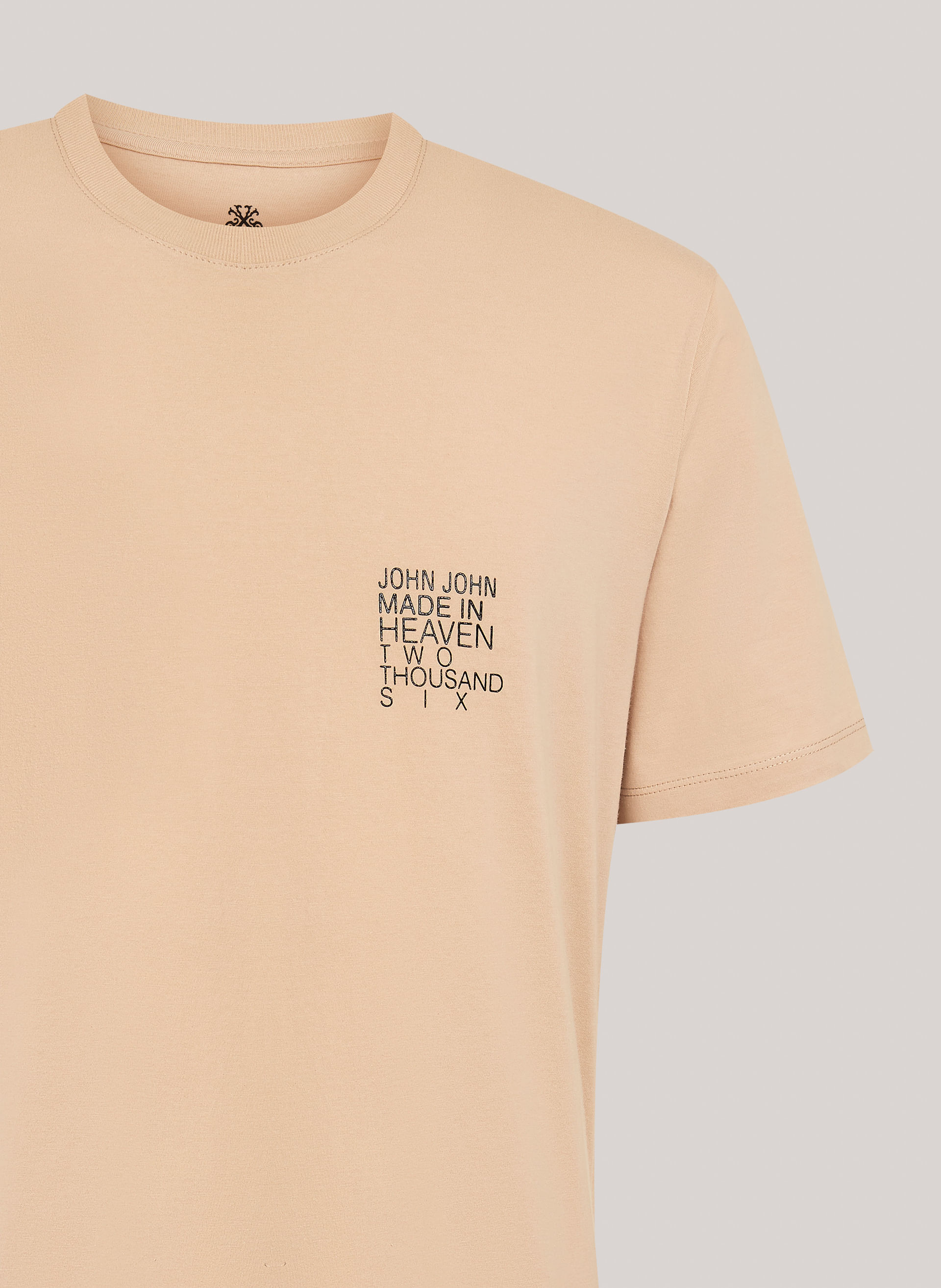Camiseta Relaxed Fit Forecast John John Masculina