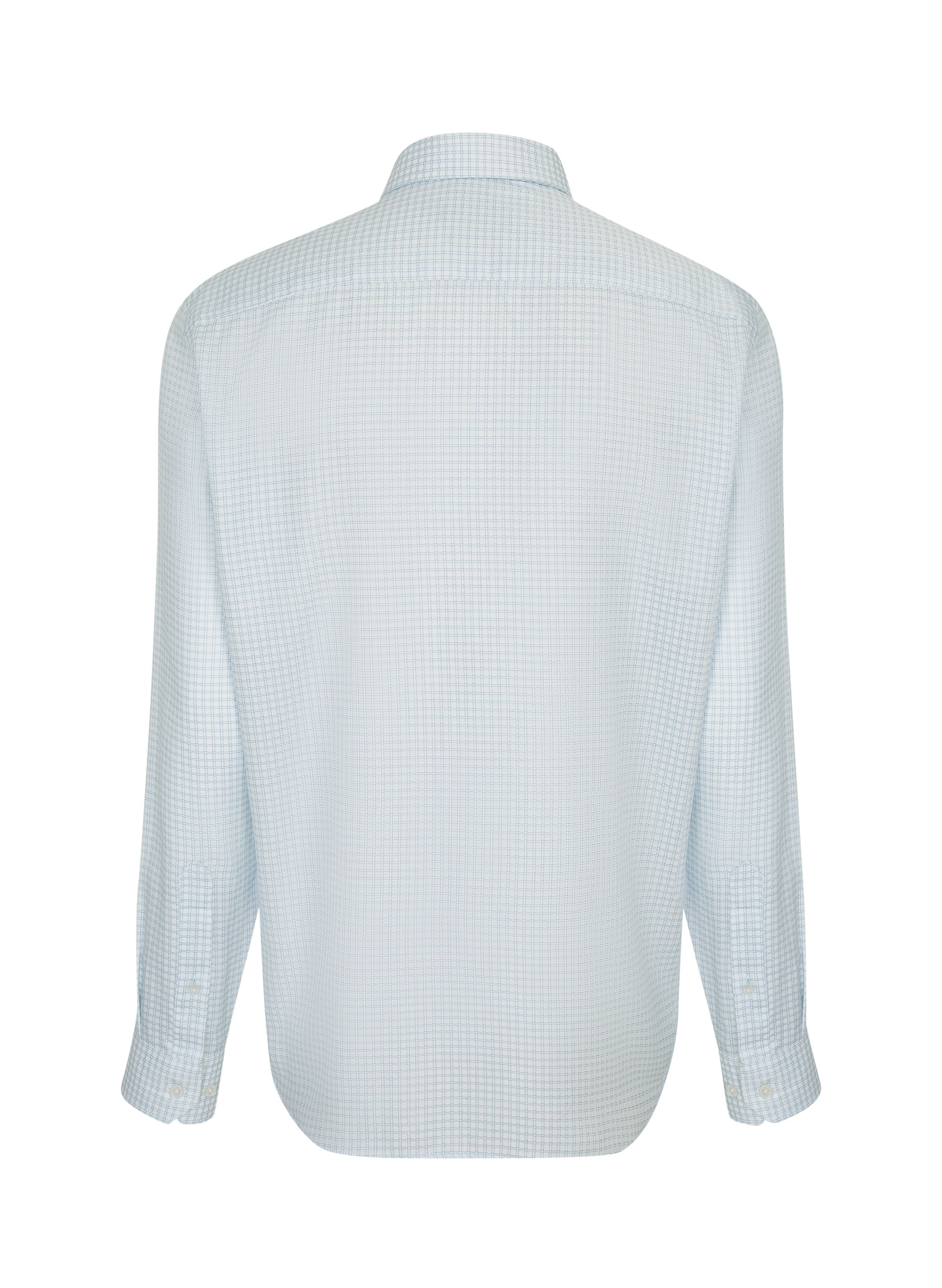Camisa Slim Fit Maquinetada Masculina Individual