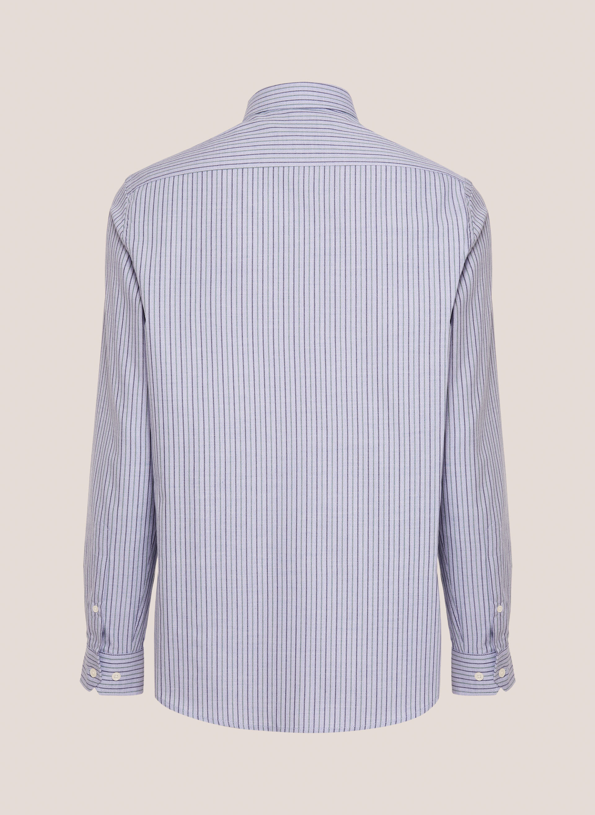Camisa Slim Fit Listrada Dudalina Masculina
