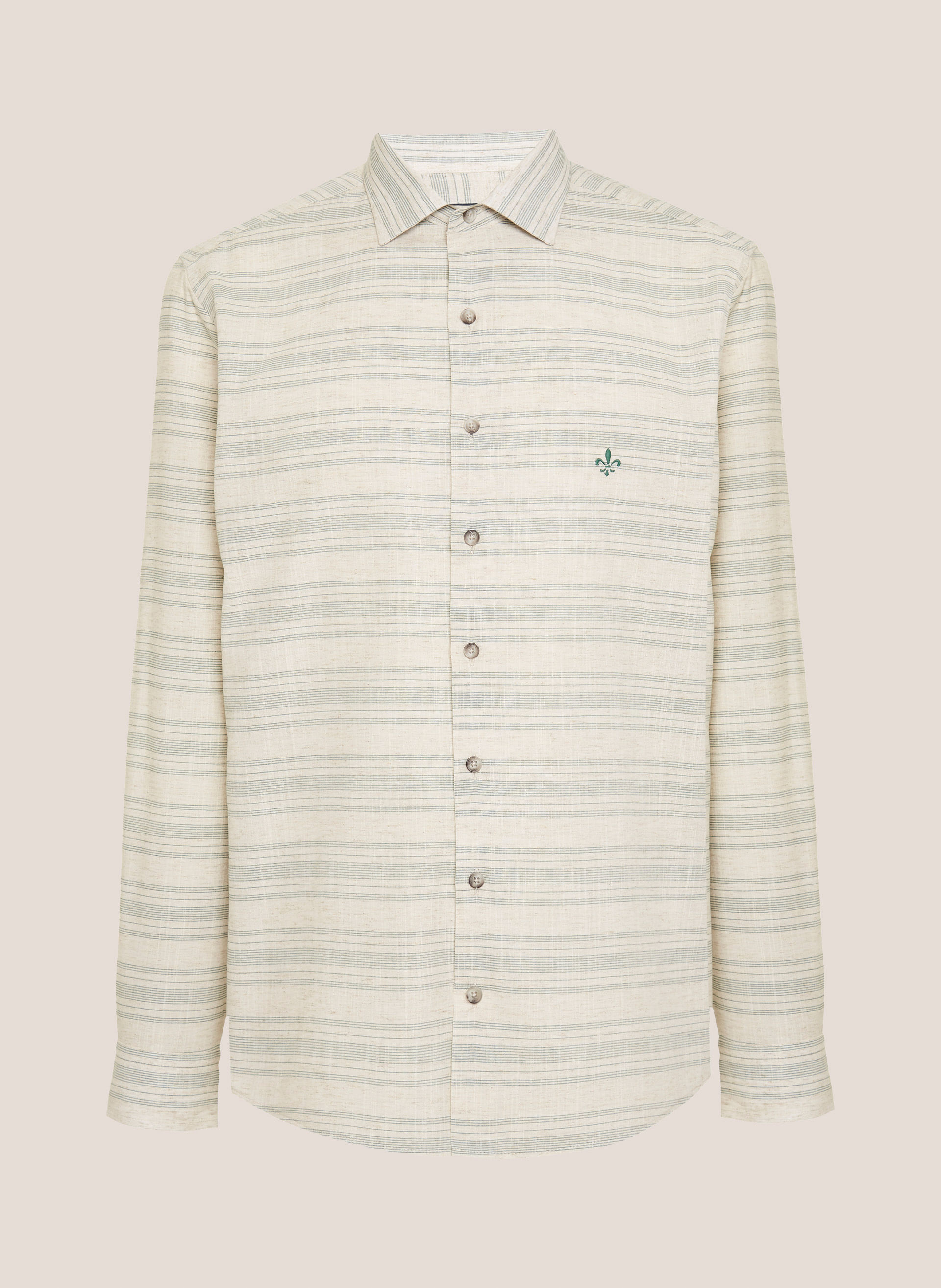 Camisa Slim Fit Special Blend Listrada Dudalina Masculina