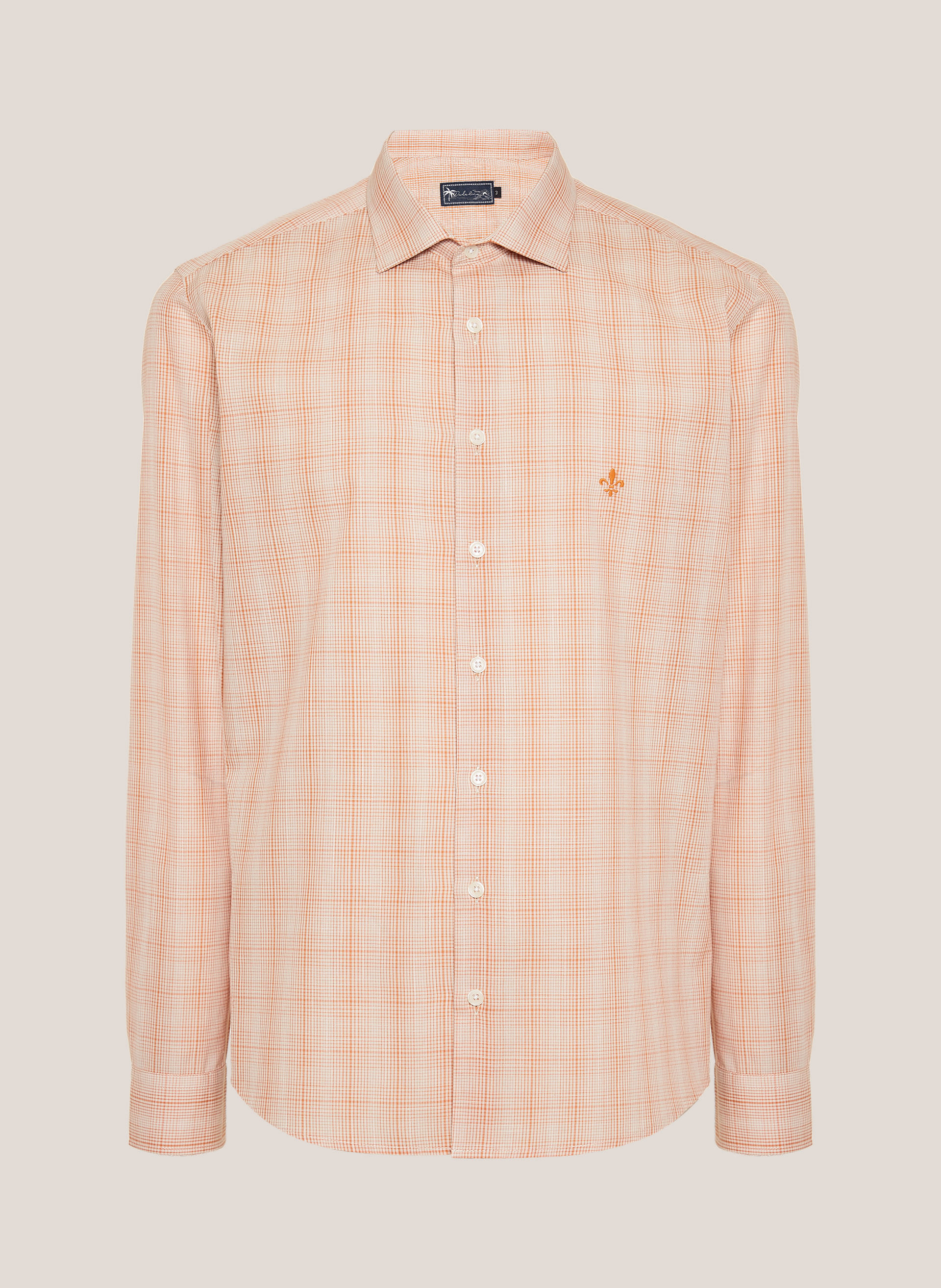 Camisa Slim Fit Slub Dudalina Masculina