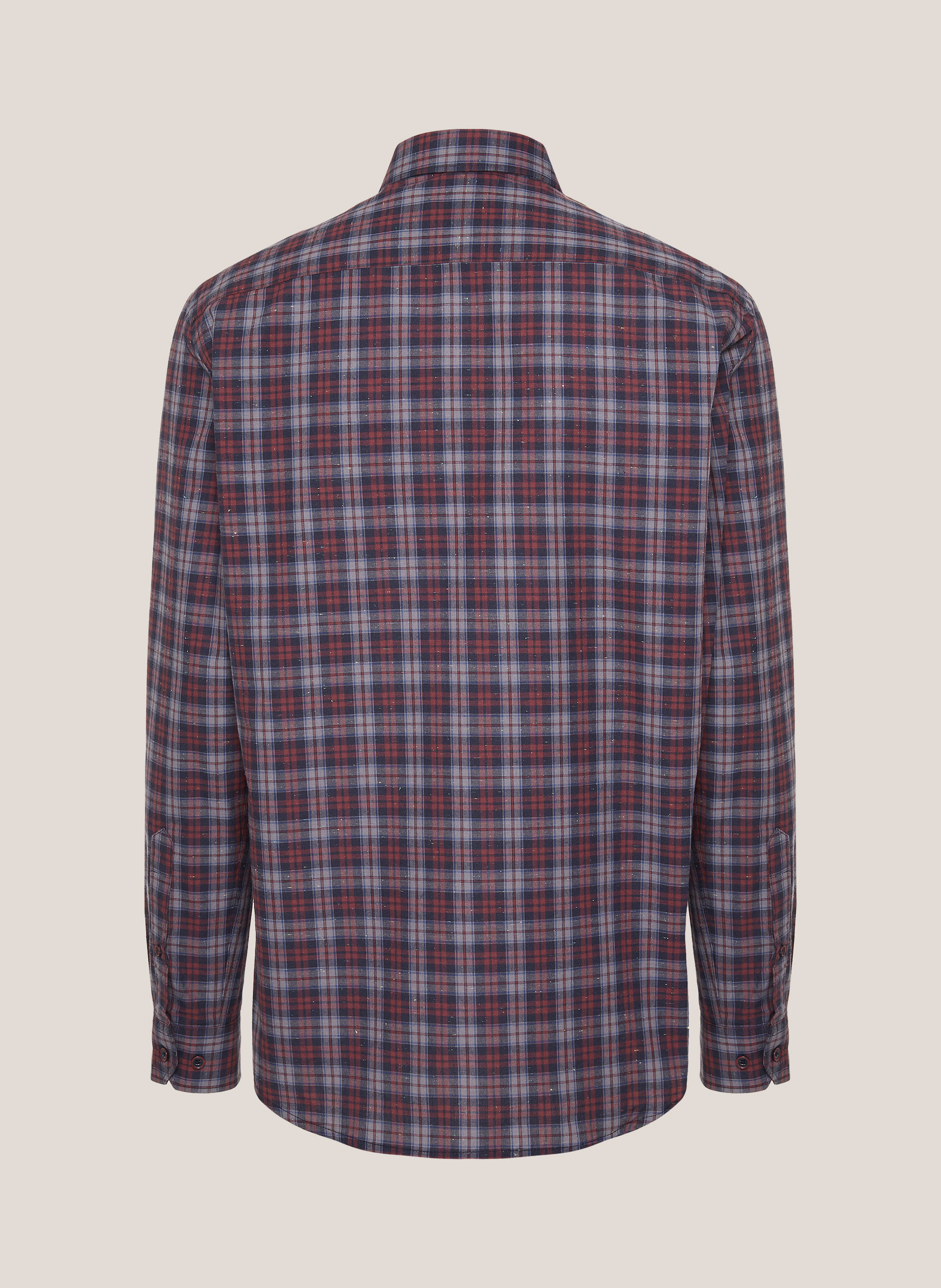 Camisa Slim Fit Xadrez Dudalina Masculina