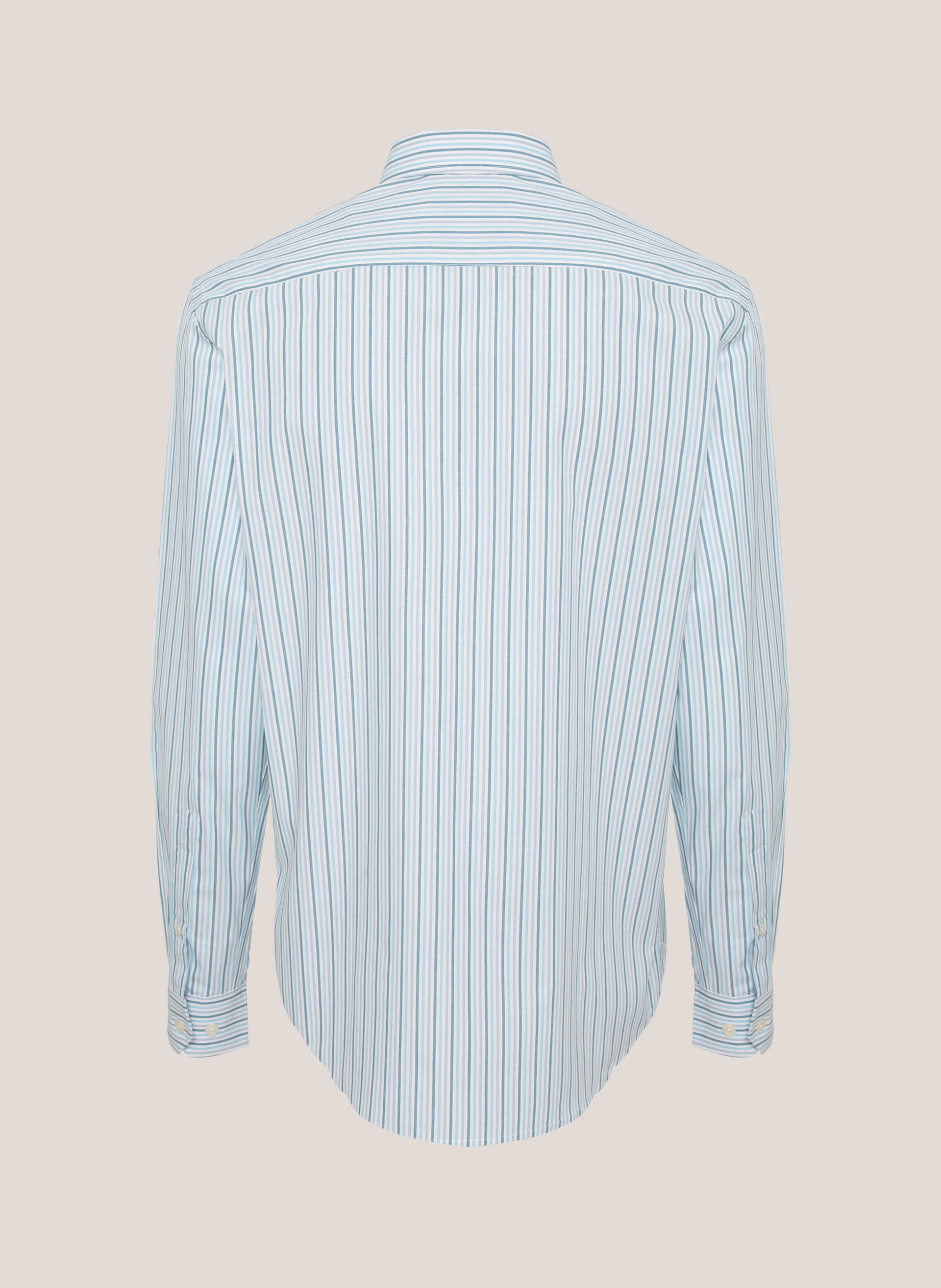 Camisa Slim Fit Listrada Dudalina Masculina