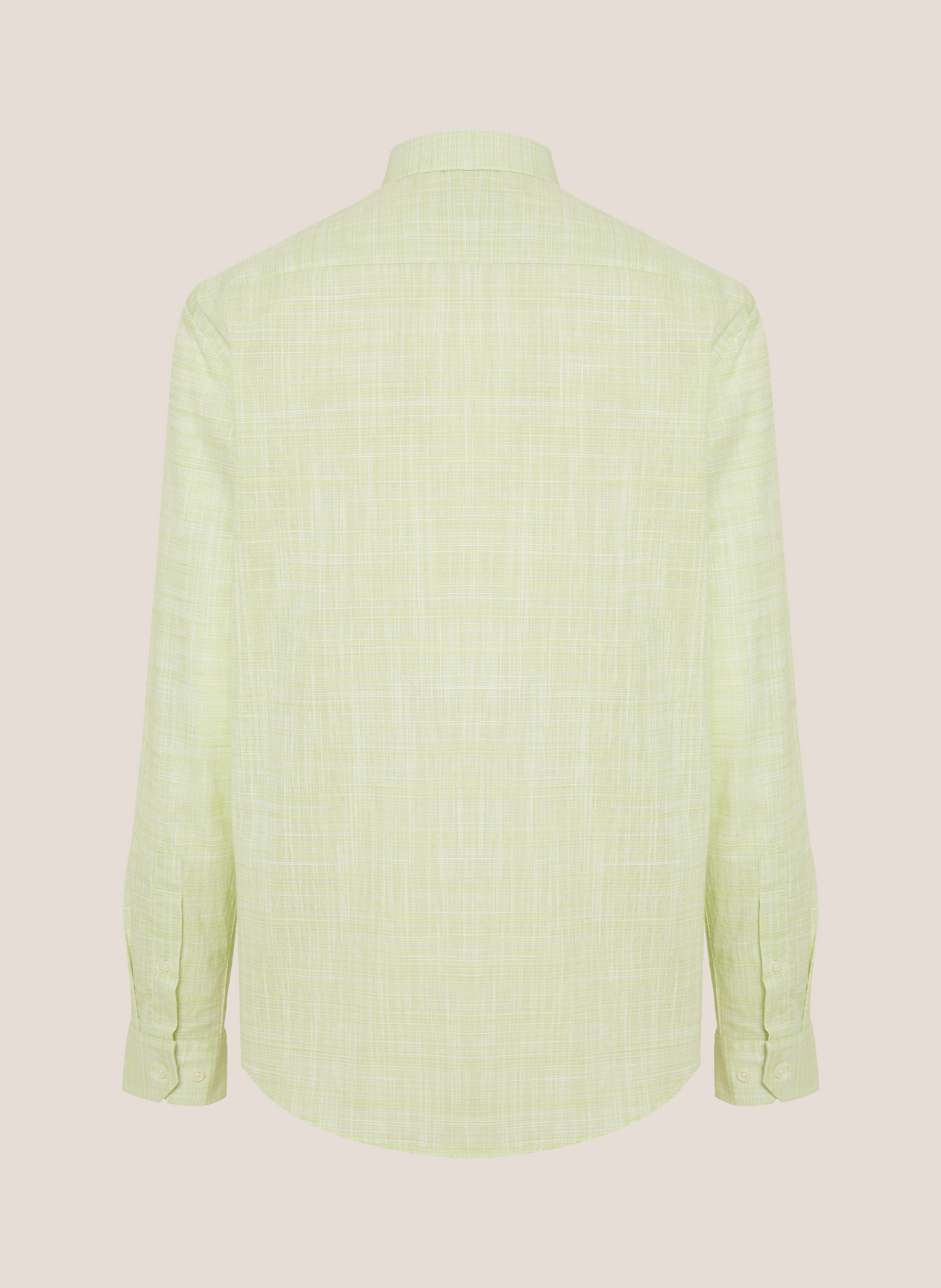 Camisa Slim Fit Slub Dudalina Masculina