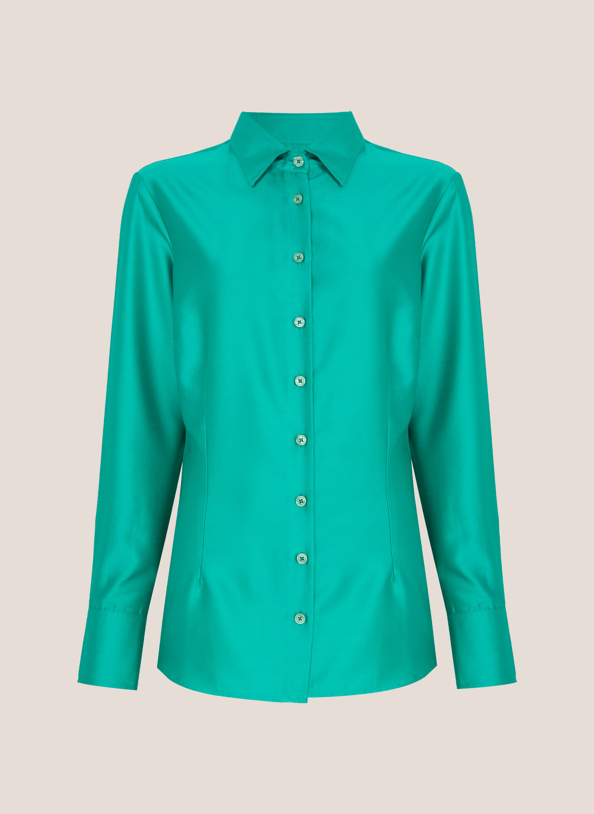 Camisa Slim Fit Lisa Dudalina Feminina