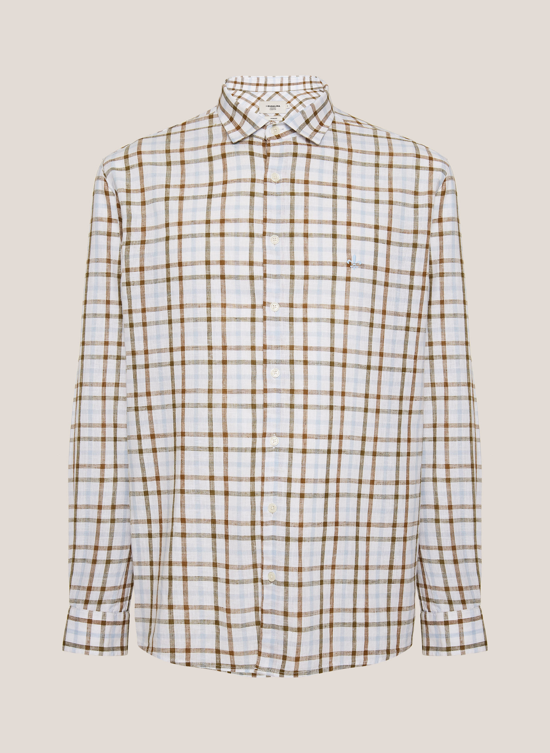 Camisa Comfort Fit Xadrez Dudalina Masculina