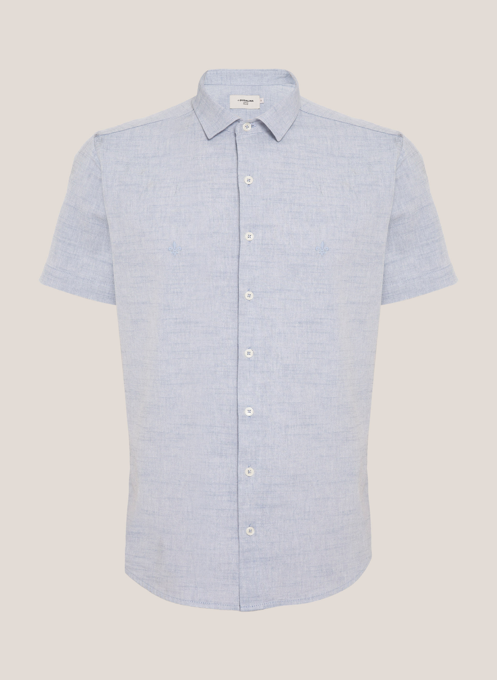 Camisa Slim Fit Flamê Dudalina Masculina