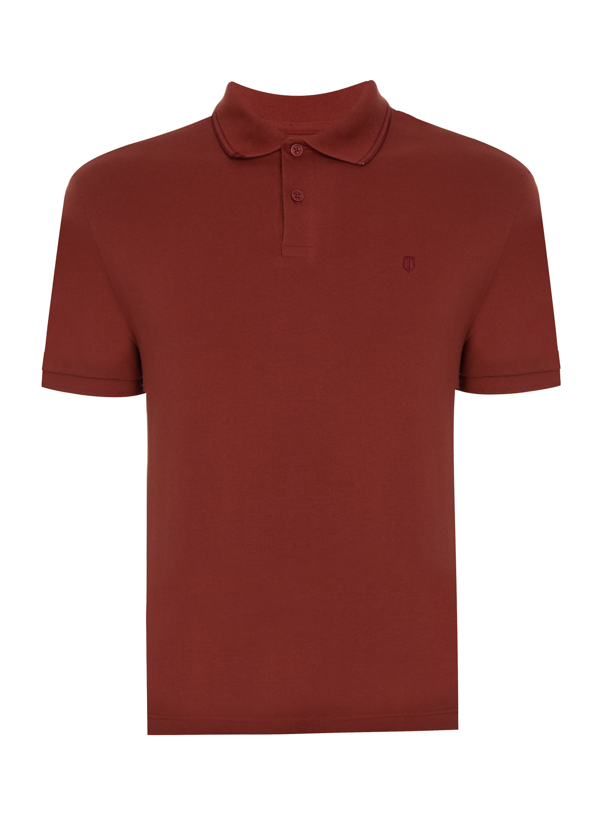 Polo Slim Fit Básica Masculina Individual