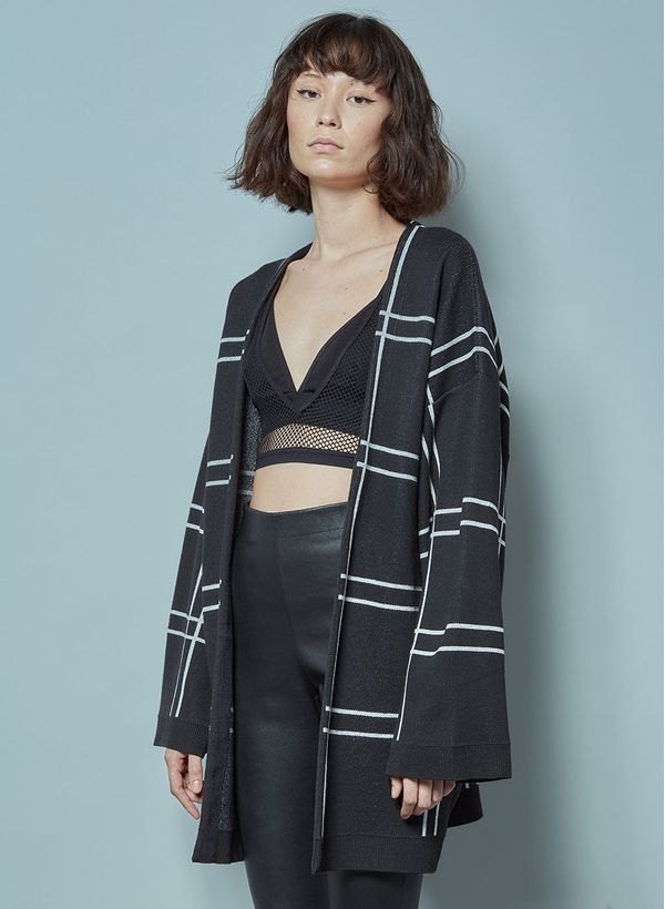 23112189_95_2-CARDIGAN-CHECK-MELANGE