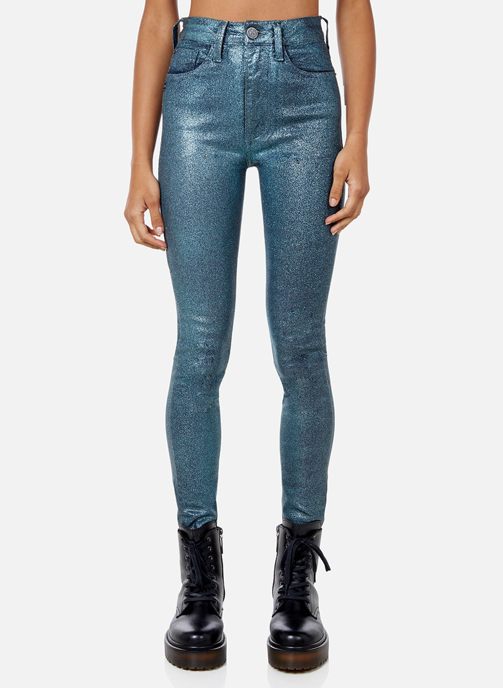 Calça Jeans Pfit Skinny Green Star John John Feminina