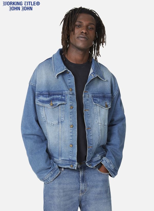 Casaco Jeans Masculino Jaqueta Jeans Oversized Masculina