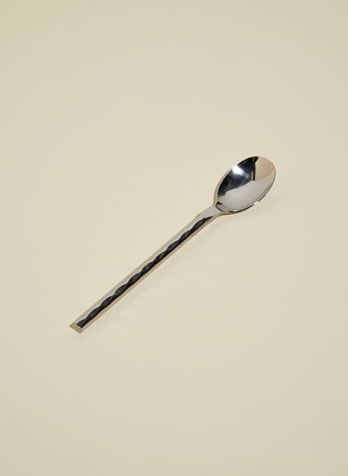 Colher De Sobremesa Silver Le Lis Hammered