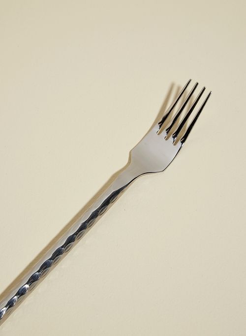 Garfo Silver Le Lis Hammered