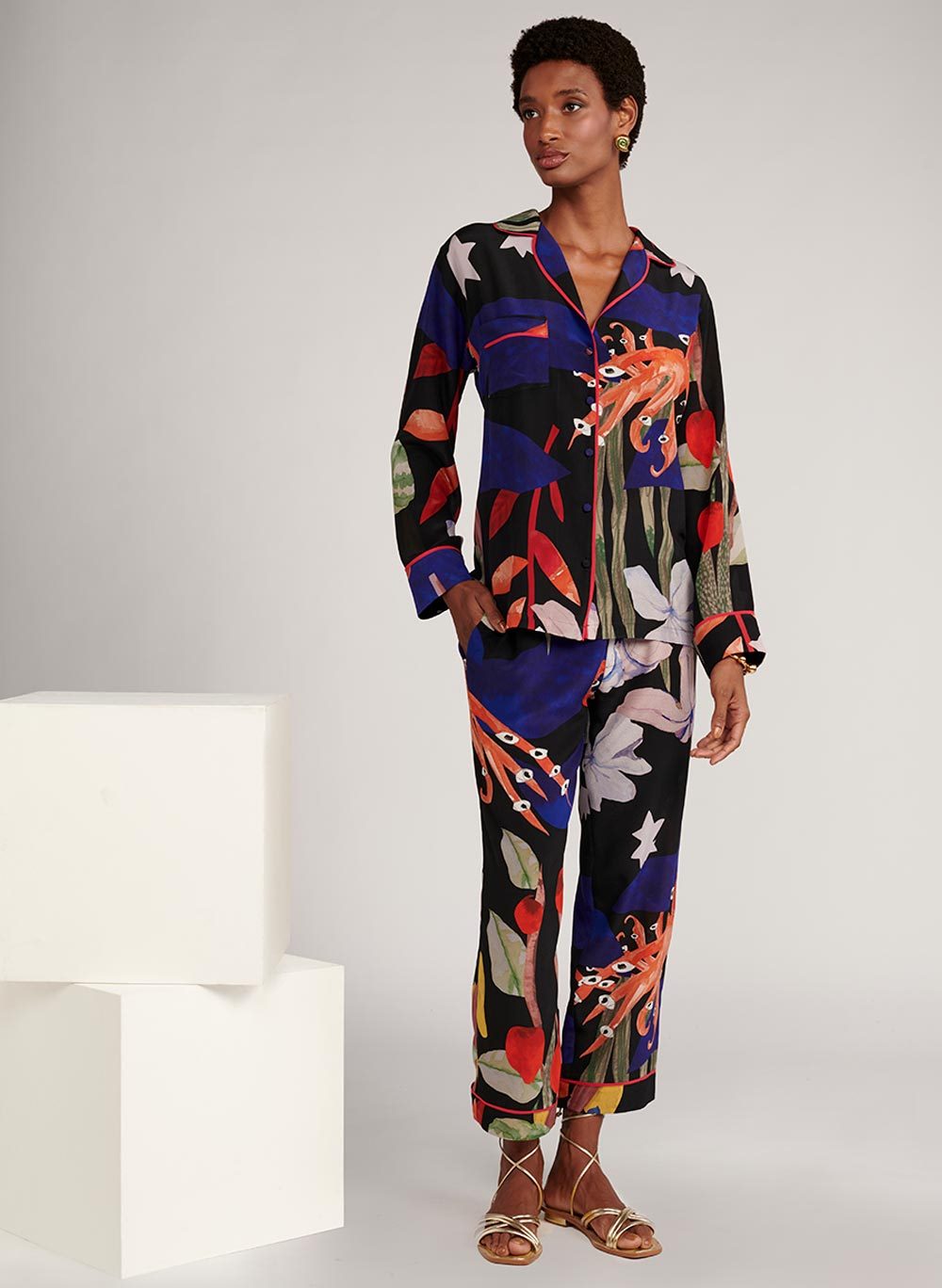 Conjunto Le Lis e BDLN Rute Seda Feminino