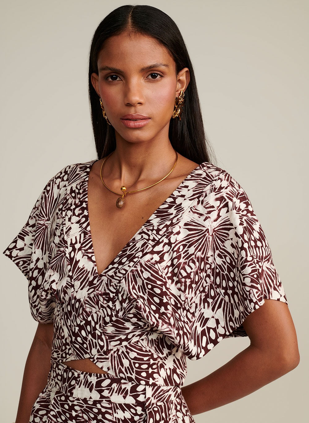 Top Le Lis Pregas Yasmin Feminino