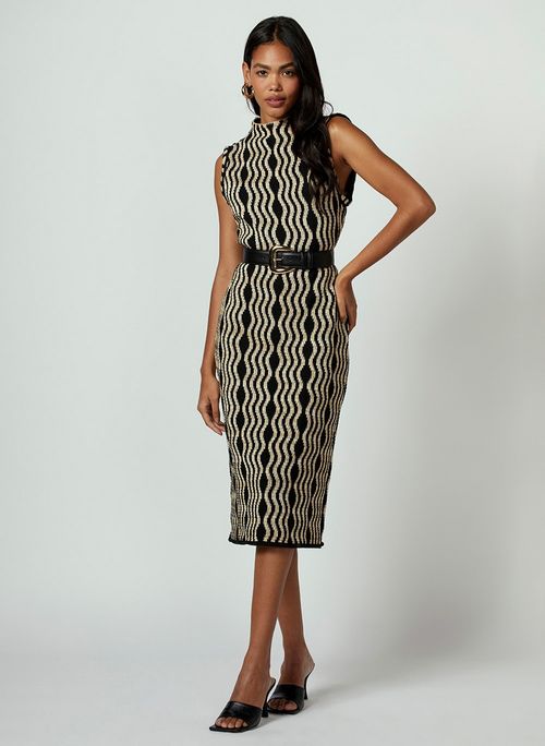 Vestido Tubo Midi Dudalina Feminino