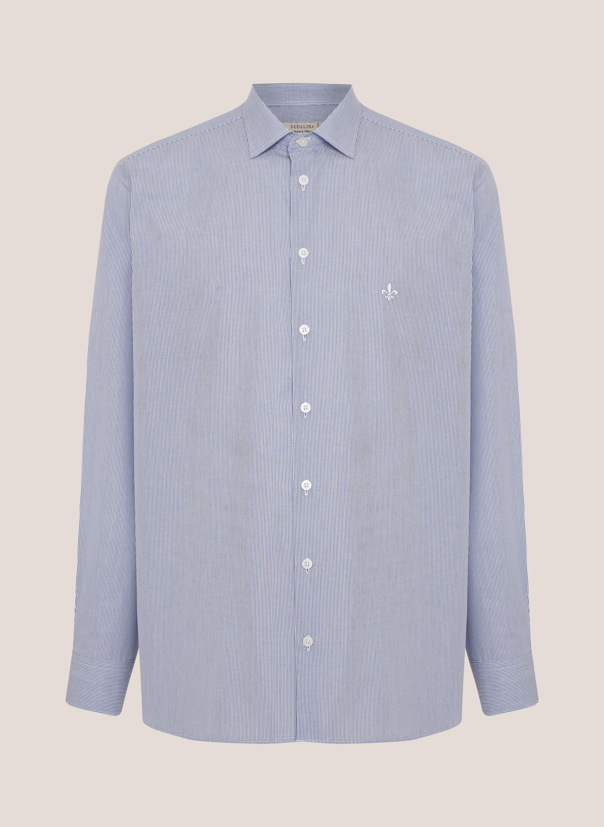 Camisa Comfort Fit Listrada Dudalina Masculina