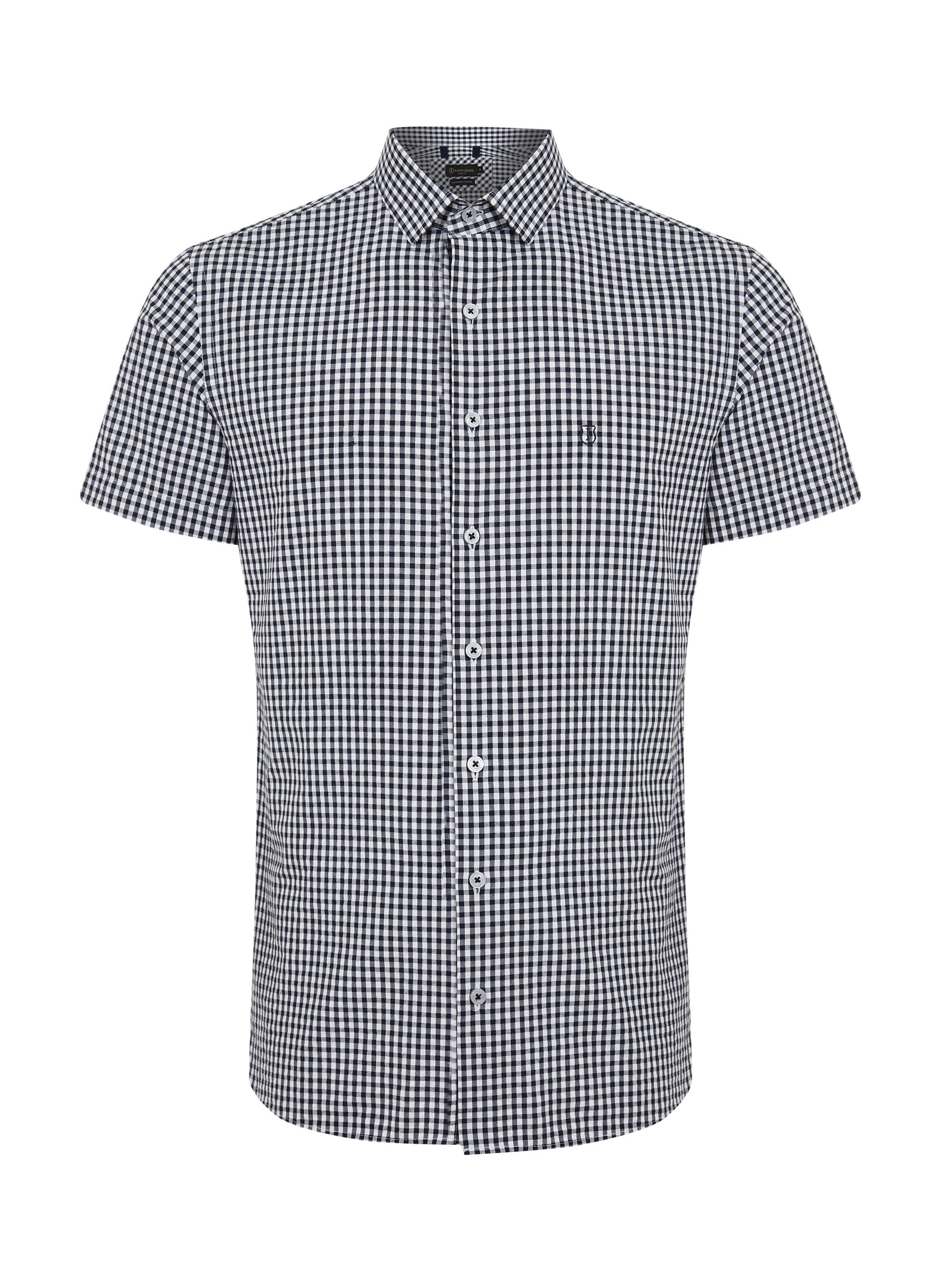 Camisa Slim Fit Xadrez Masculina Individual
