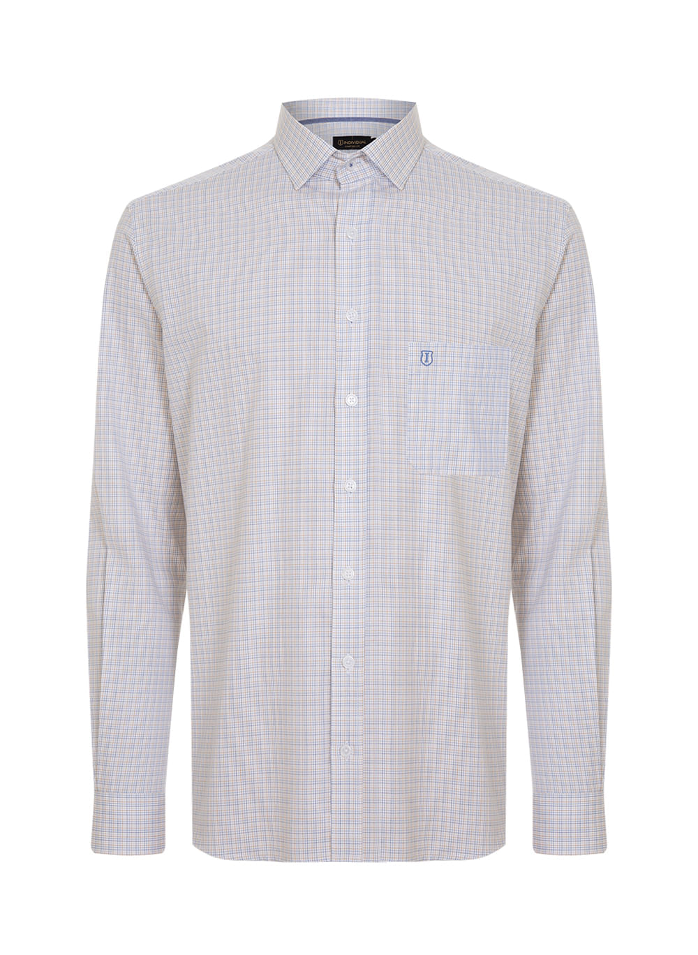 Camisa Comfort Fit Xadrez Masculina Individual