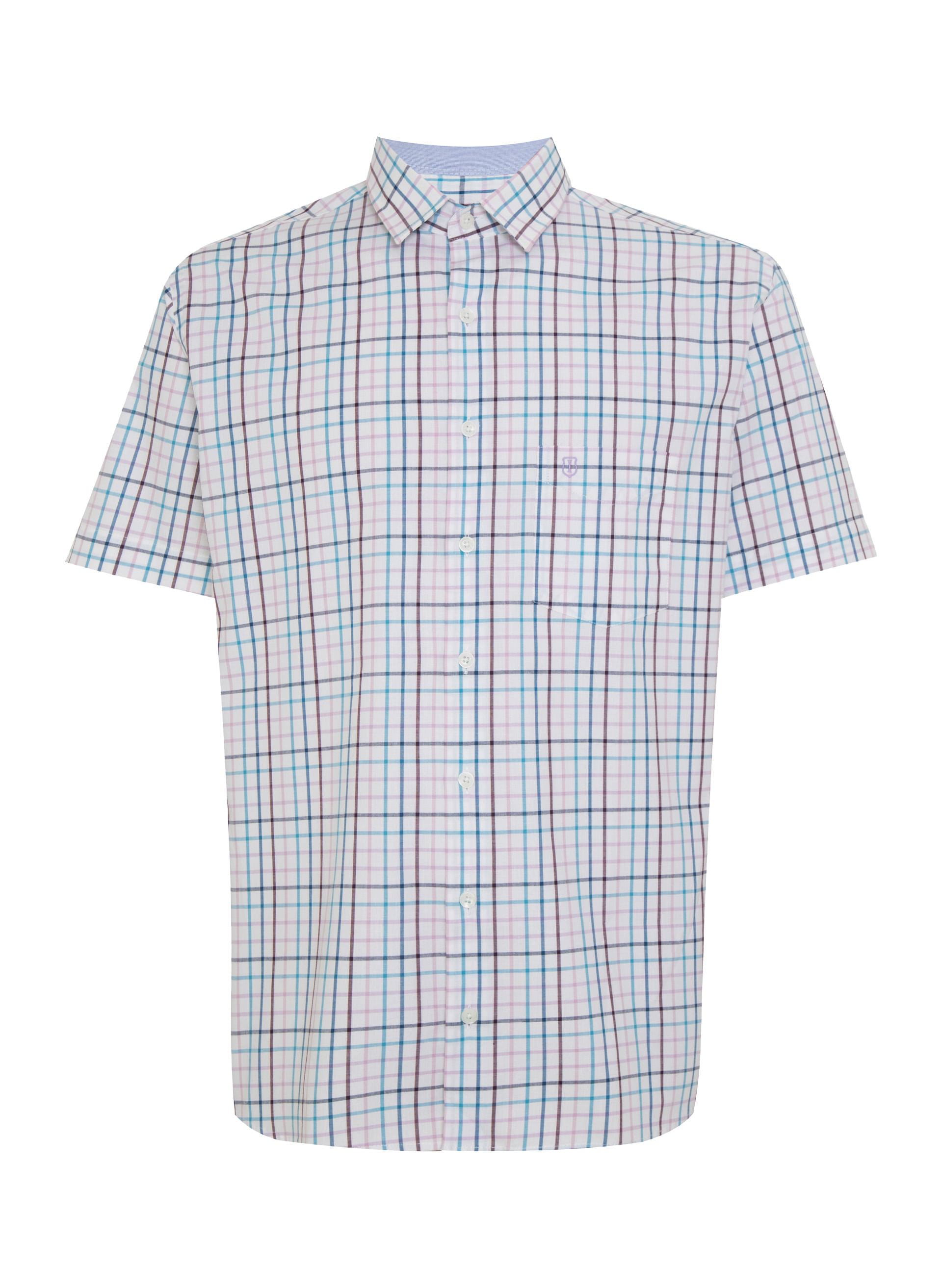 Camisa Comfort Fit Fio Tinto Masculina Individual