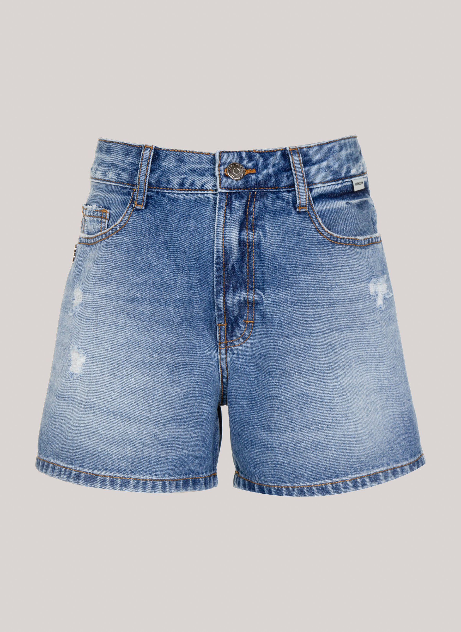 Shorts Jeans Evasê Costa Rica John John Feminino