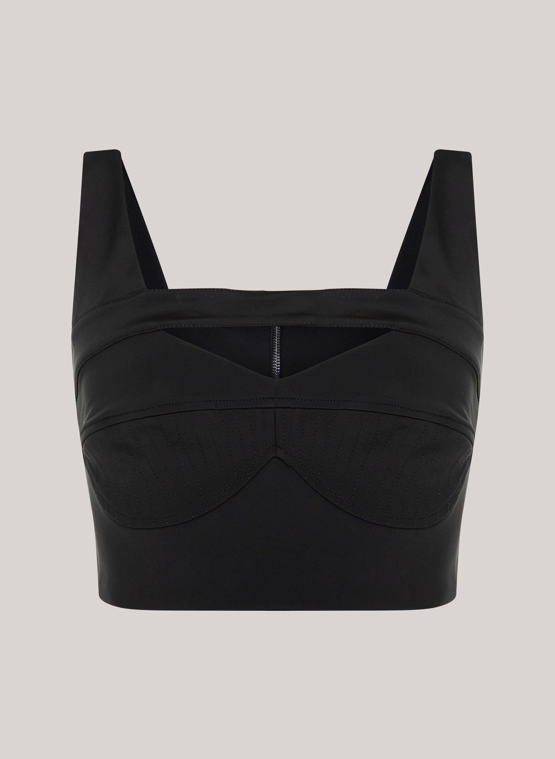 Top Justo Buckle John John Feminino