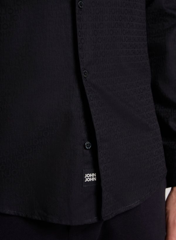 13016292_09_4-CAMISA-RG-ML-JACQUARD-BLACK