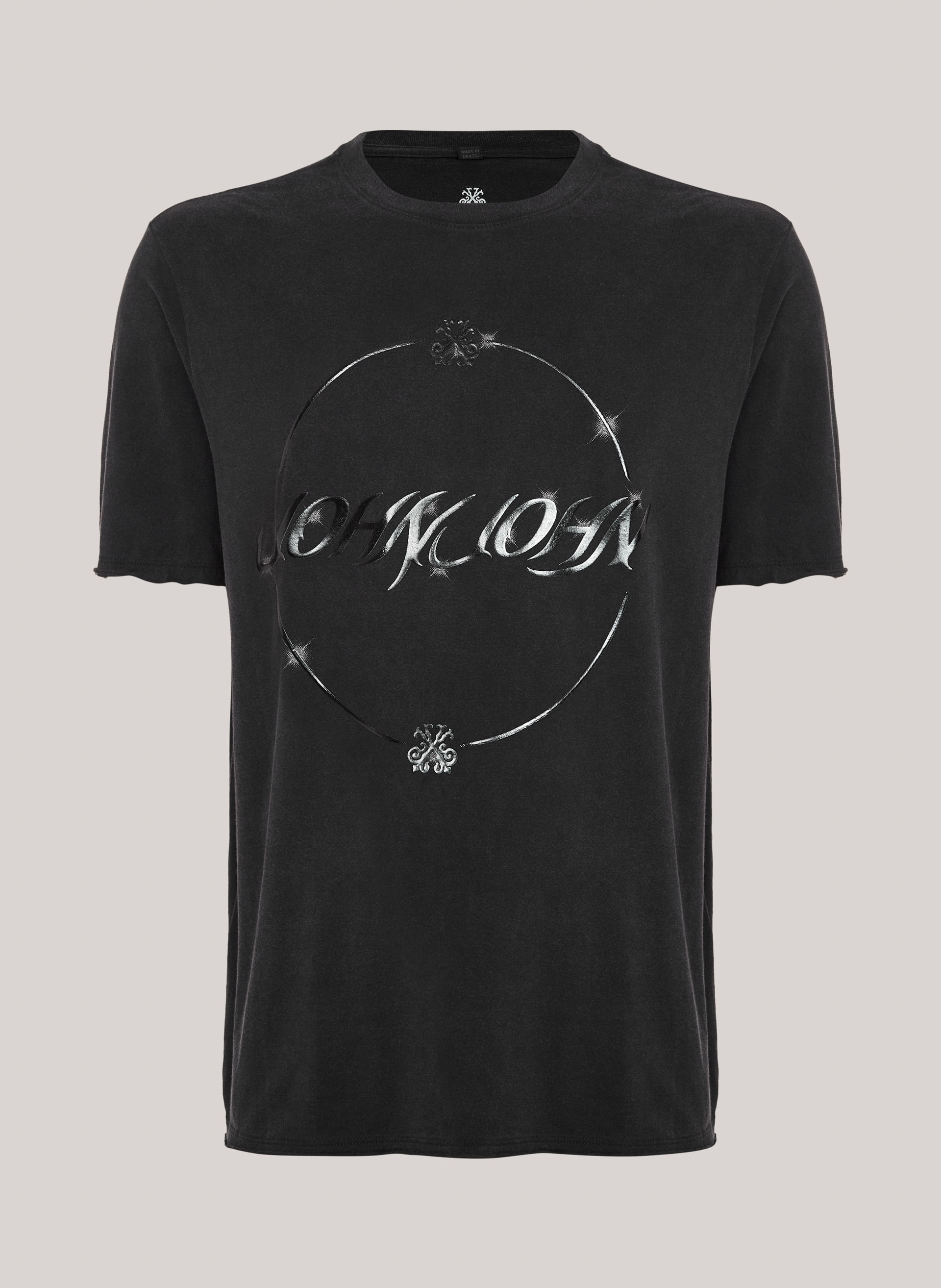 Camiseta Relaxed Fit Metal Circle John John Masculina