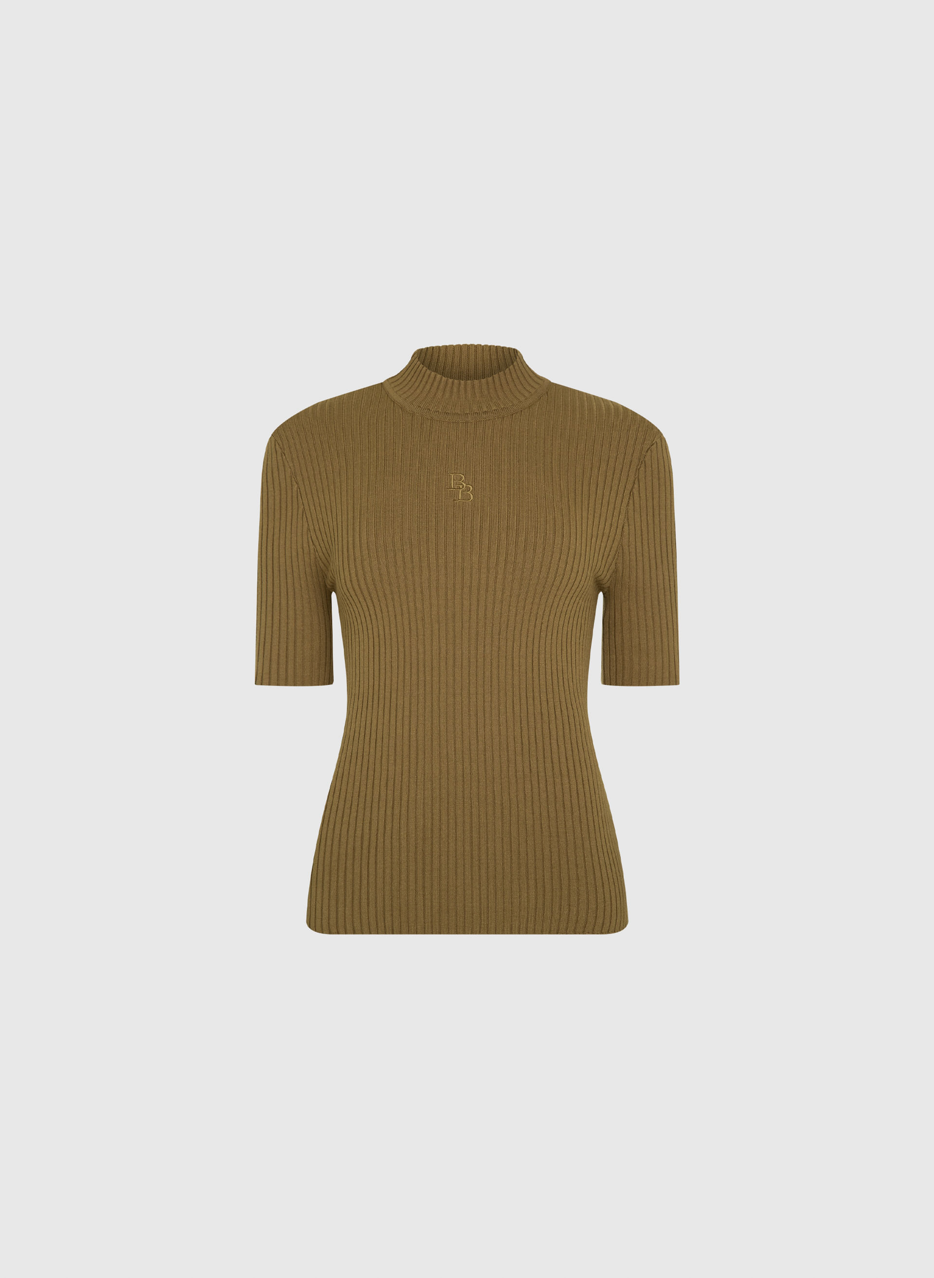 Blusa Holly Khaki Tricot Bo.Bô Feminina