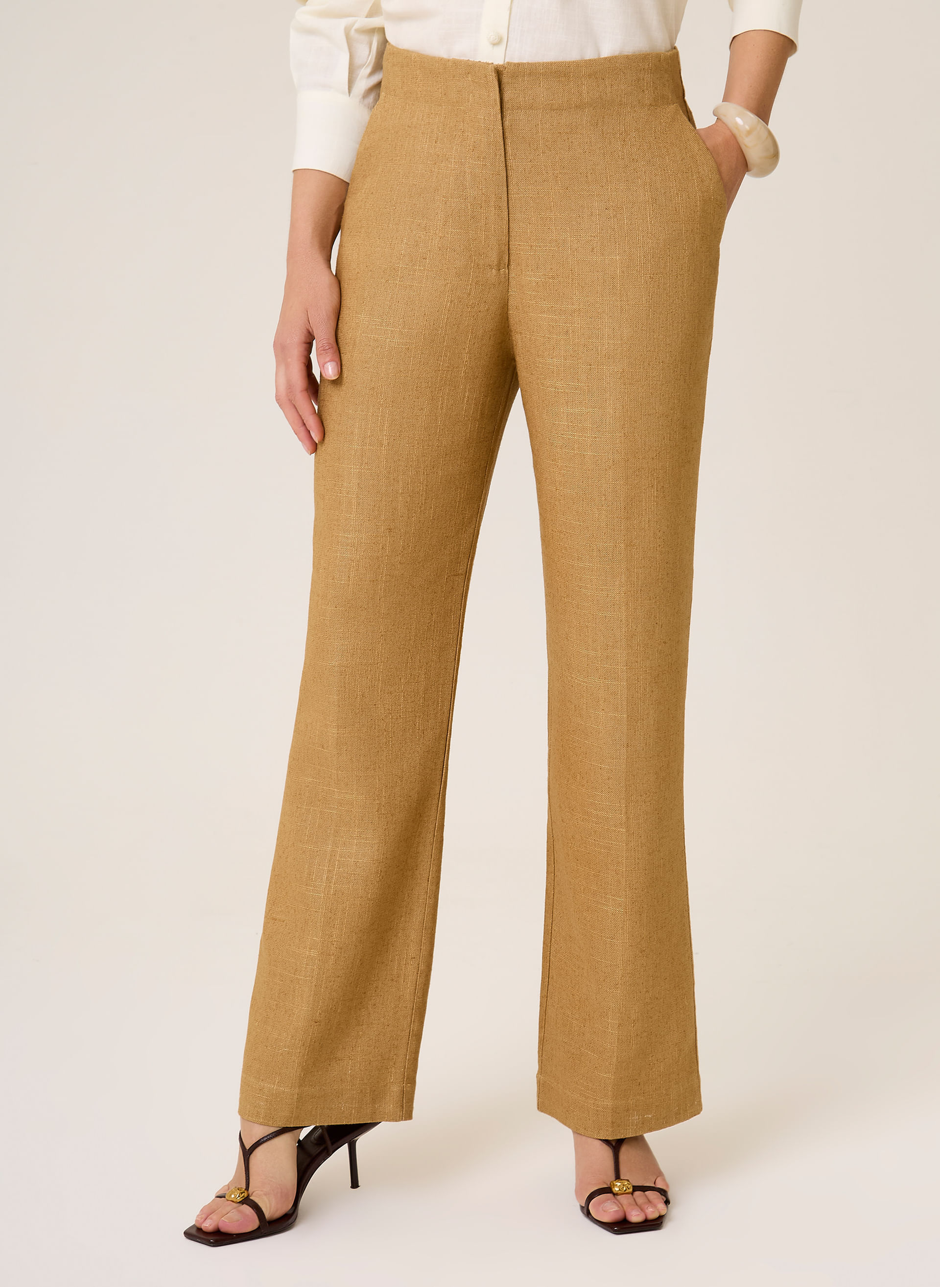 Calça Reta Candice Dudalina Feminina