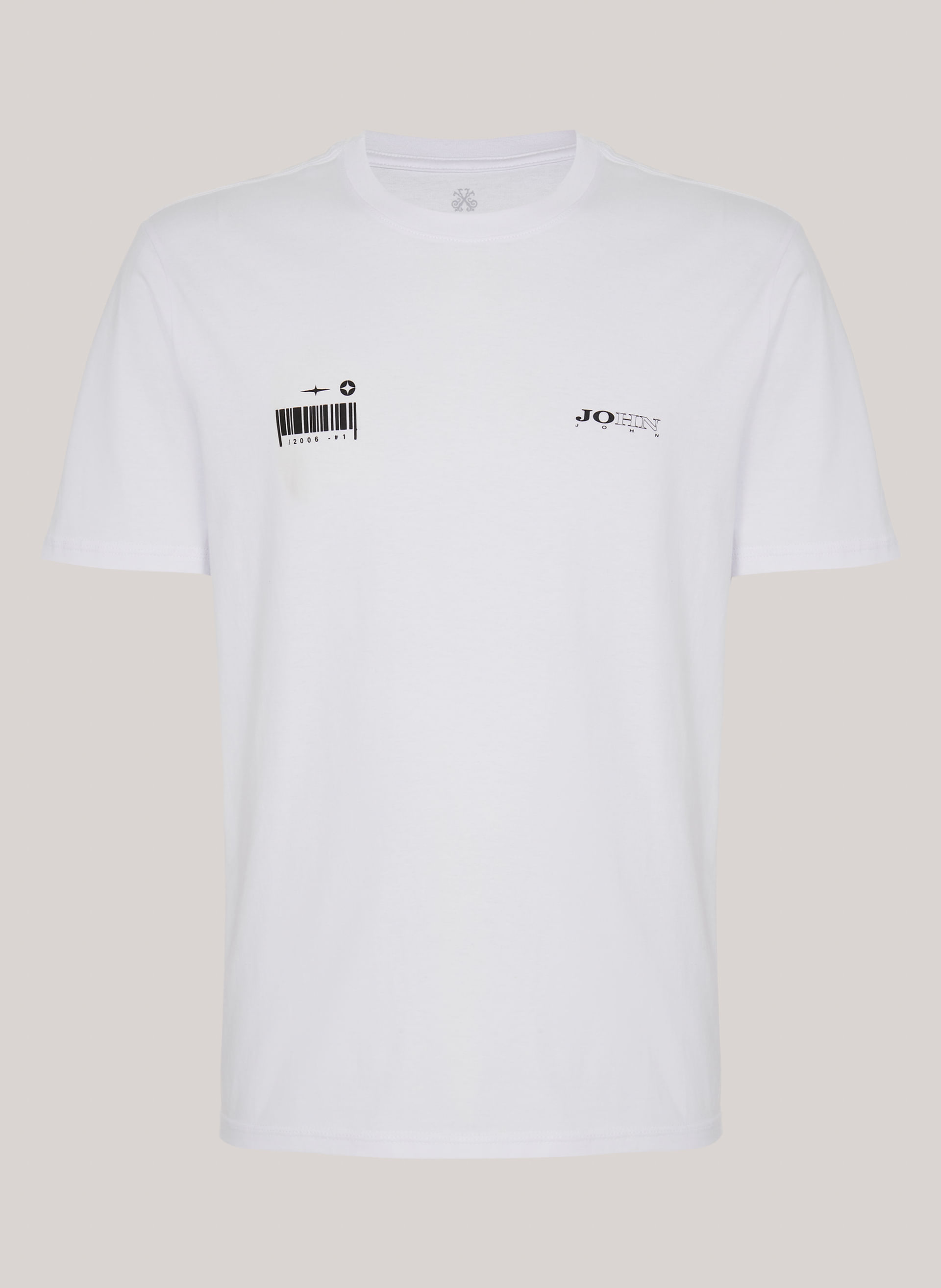 Camiseta Relaxed Fit Chrome Spheres John John Masculina