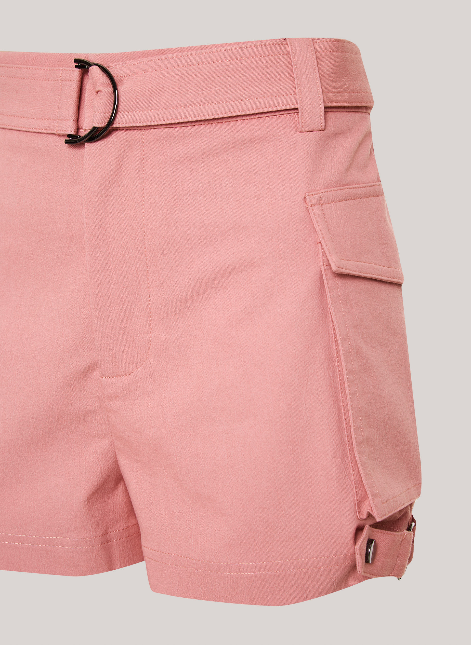 Shorts Reto Dense Rosa John John Feminino