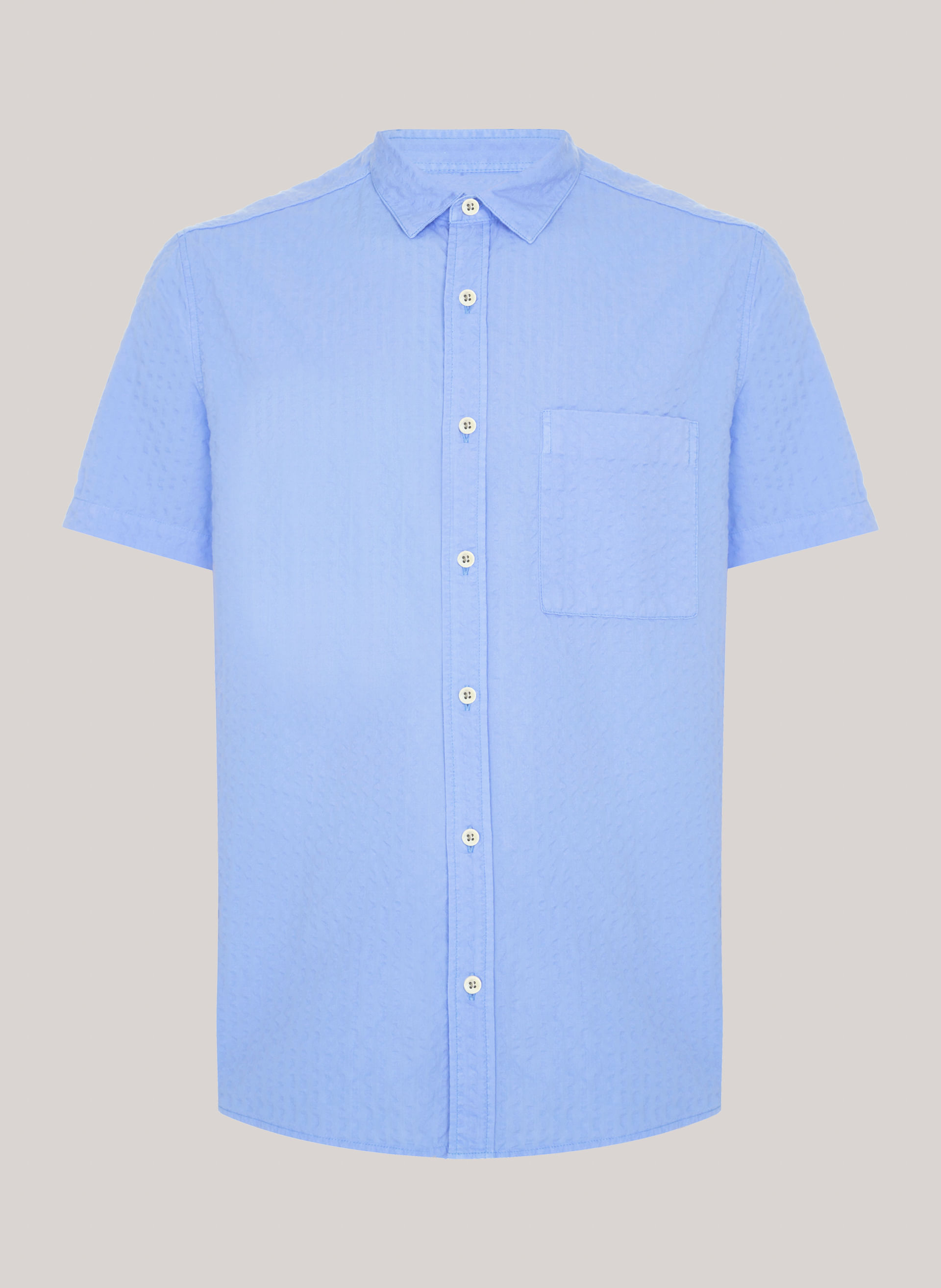 Camisa Relaxed Fit Texture Dye John John Masculina