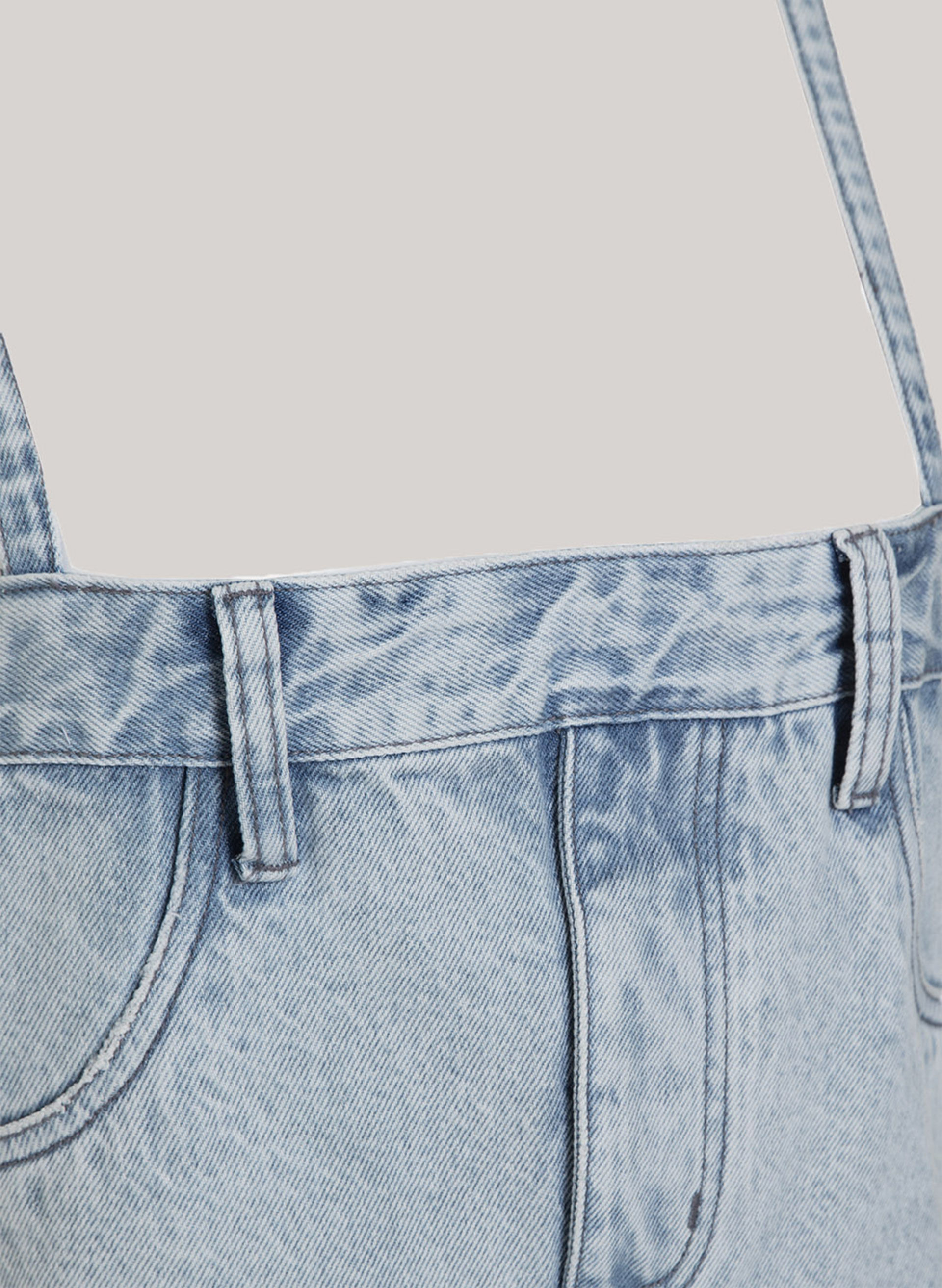 Top Jeans Justo Faixa Cannes John John Feminino