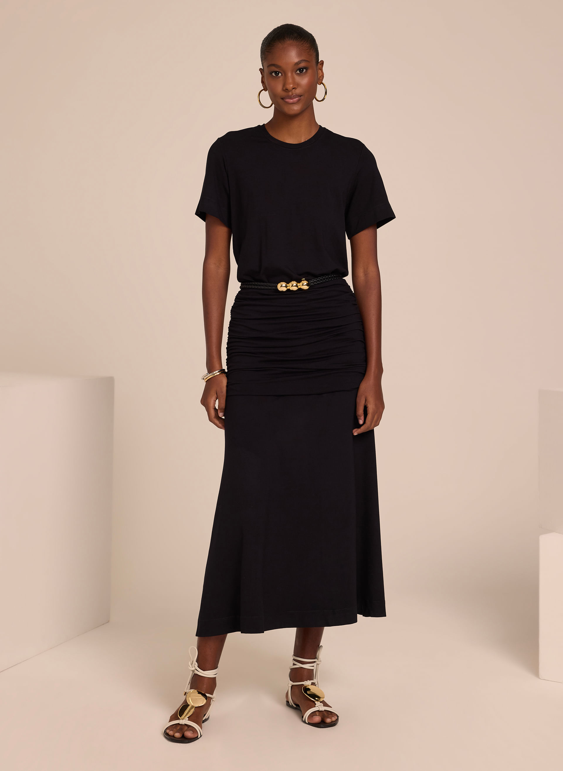 Vestido Le Lis Blanca Midi Feminino