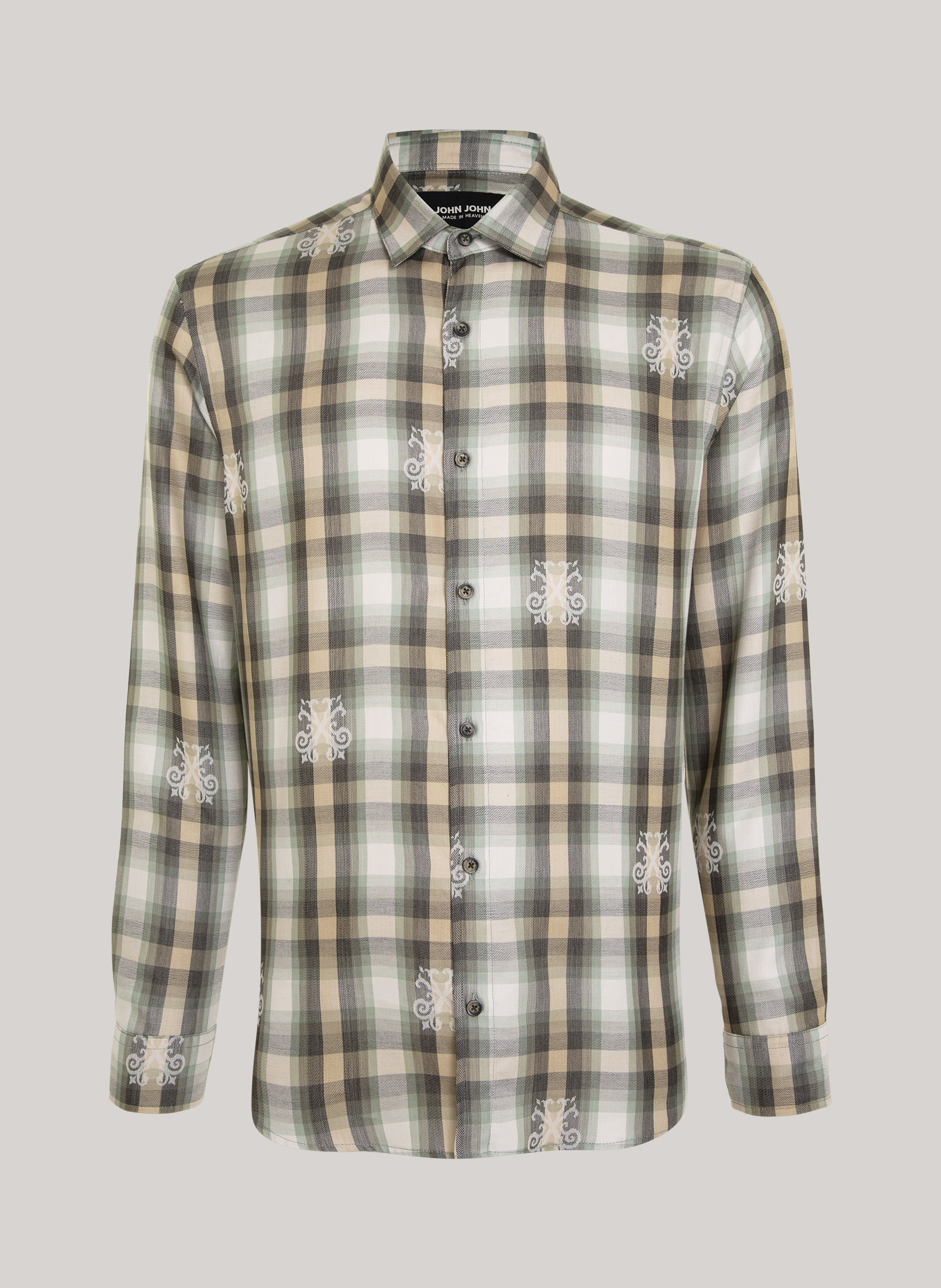 Camisa Relaxed Fit Key John John Masculina
