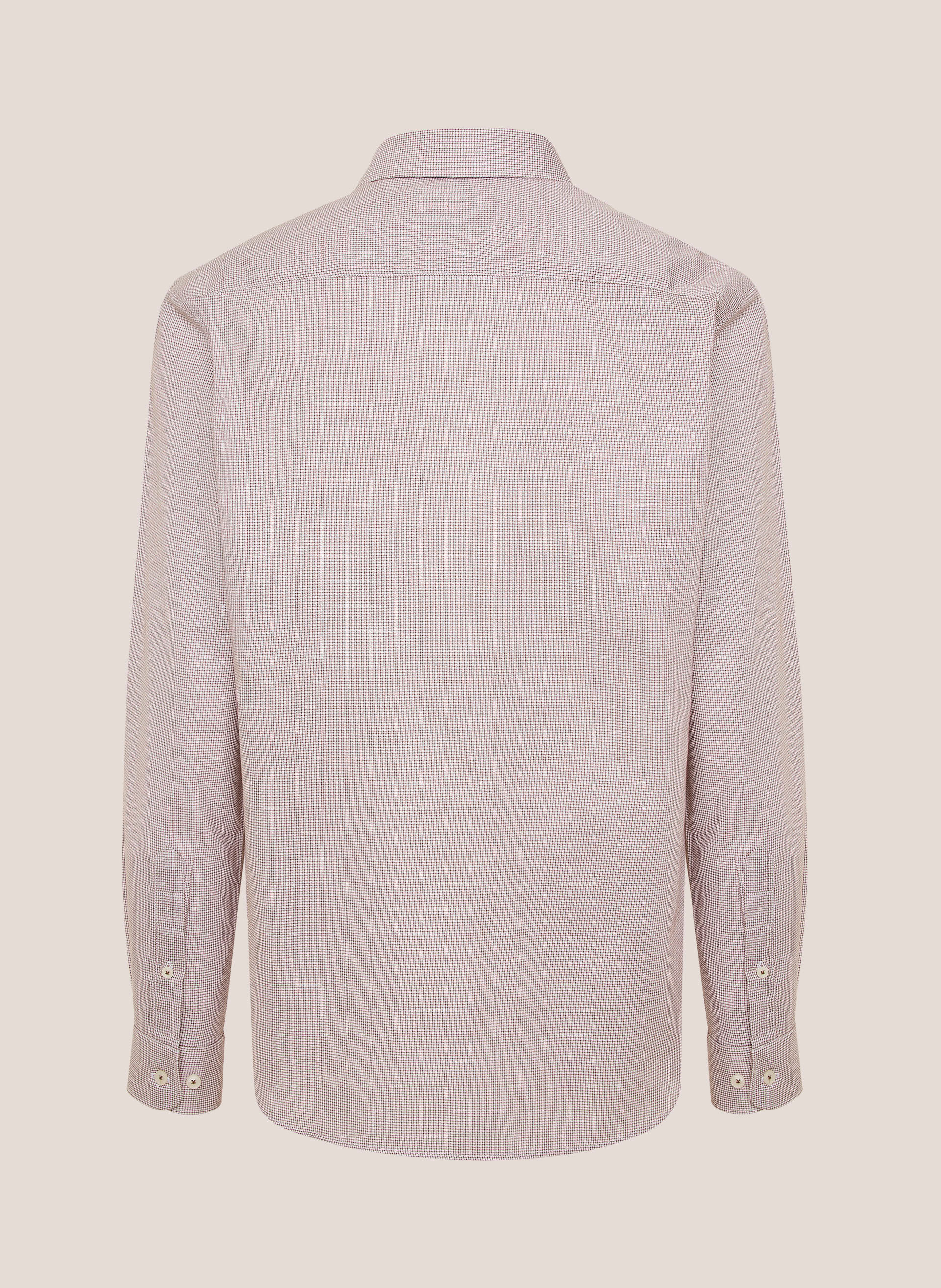 Camisa Slim Fit Maquinetada Dudalina Masculina