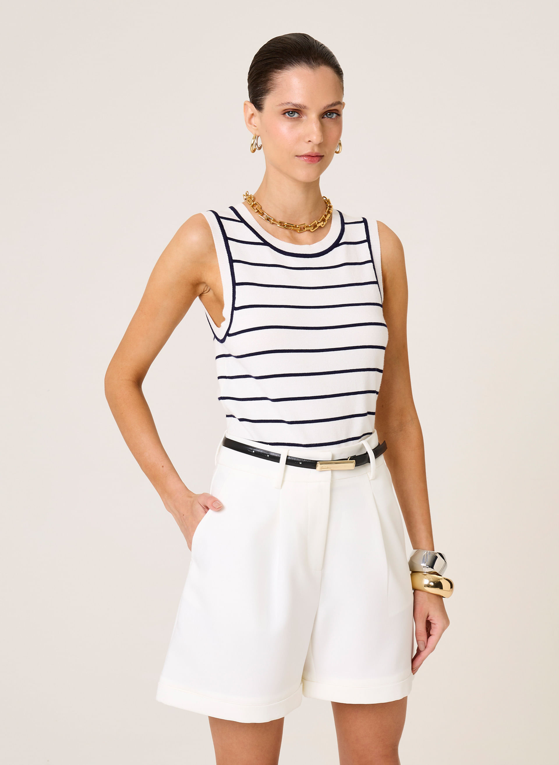 Regata Tricot Talita Dudalina Feminina