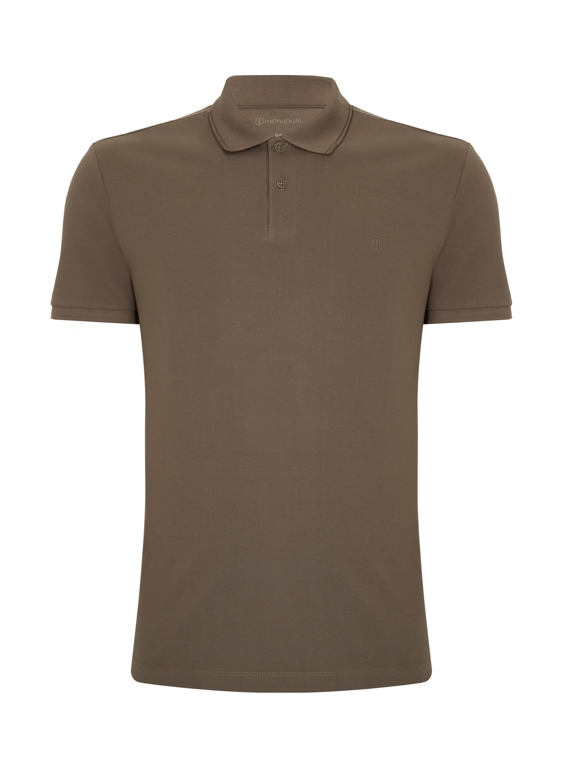 Polo Slim Fit Básica Moda Masculina Individual
