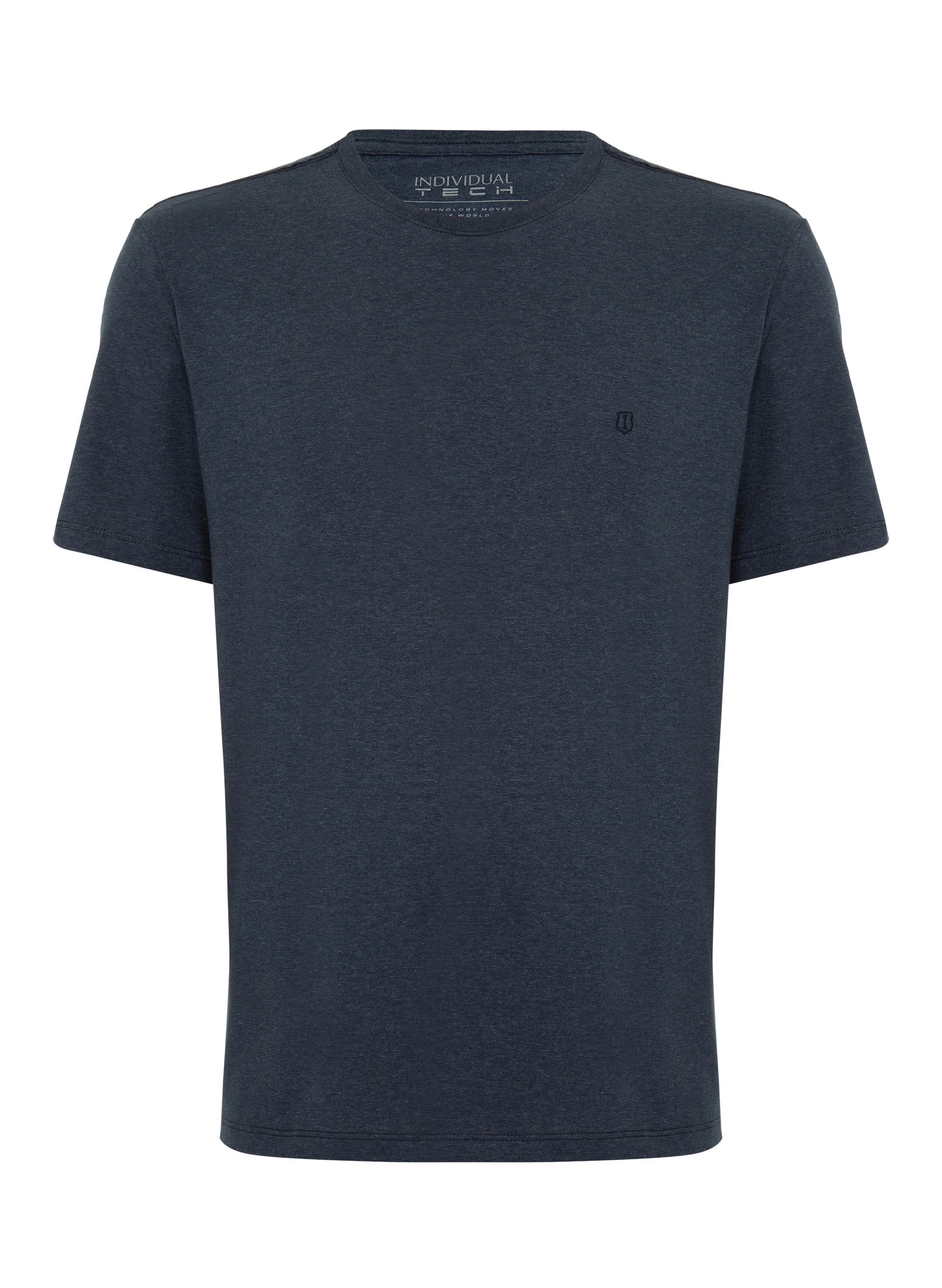 Camiseta Comfort Fit Malha Listras Masculina Individual