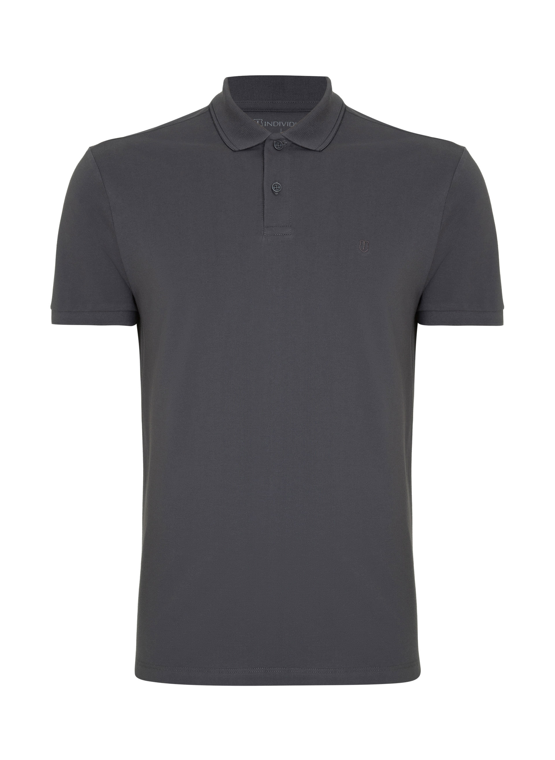 Polo Slim Fit Básica Moda Masculina Individual