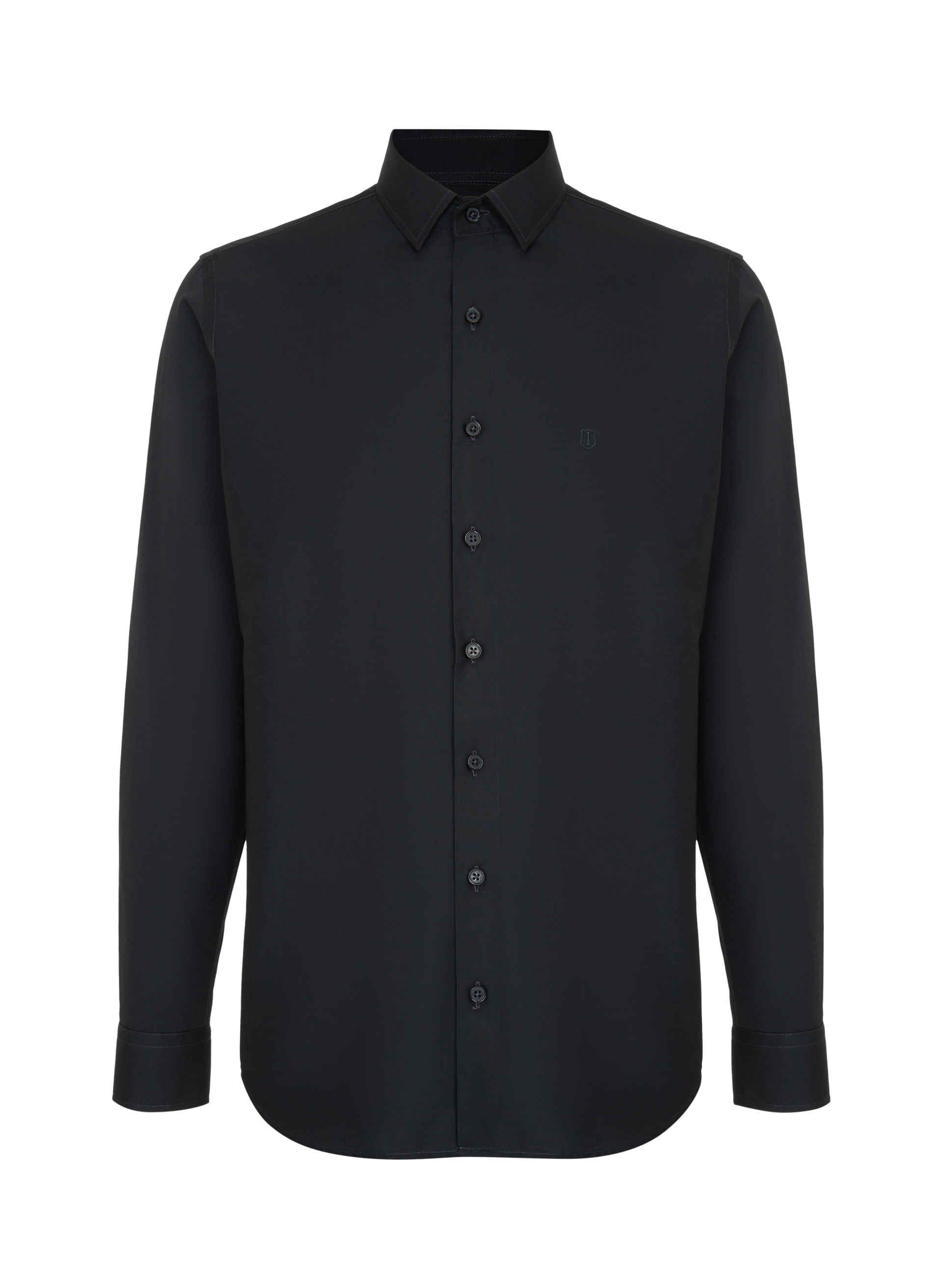 Camisa Slim Fit Lisa Color Masculina Individual