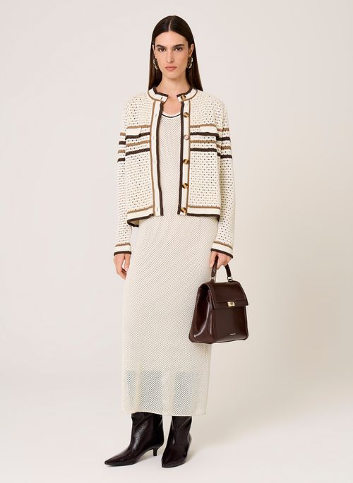 Vestido Tricot Sonia Dudalina Feminina