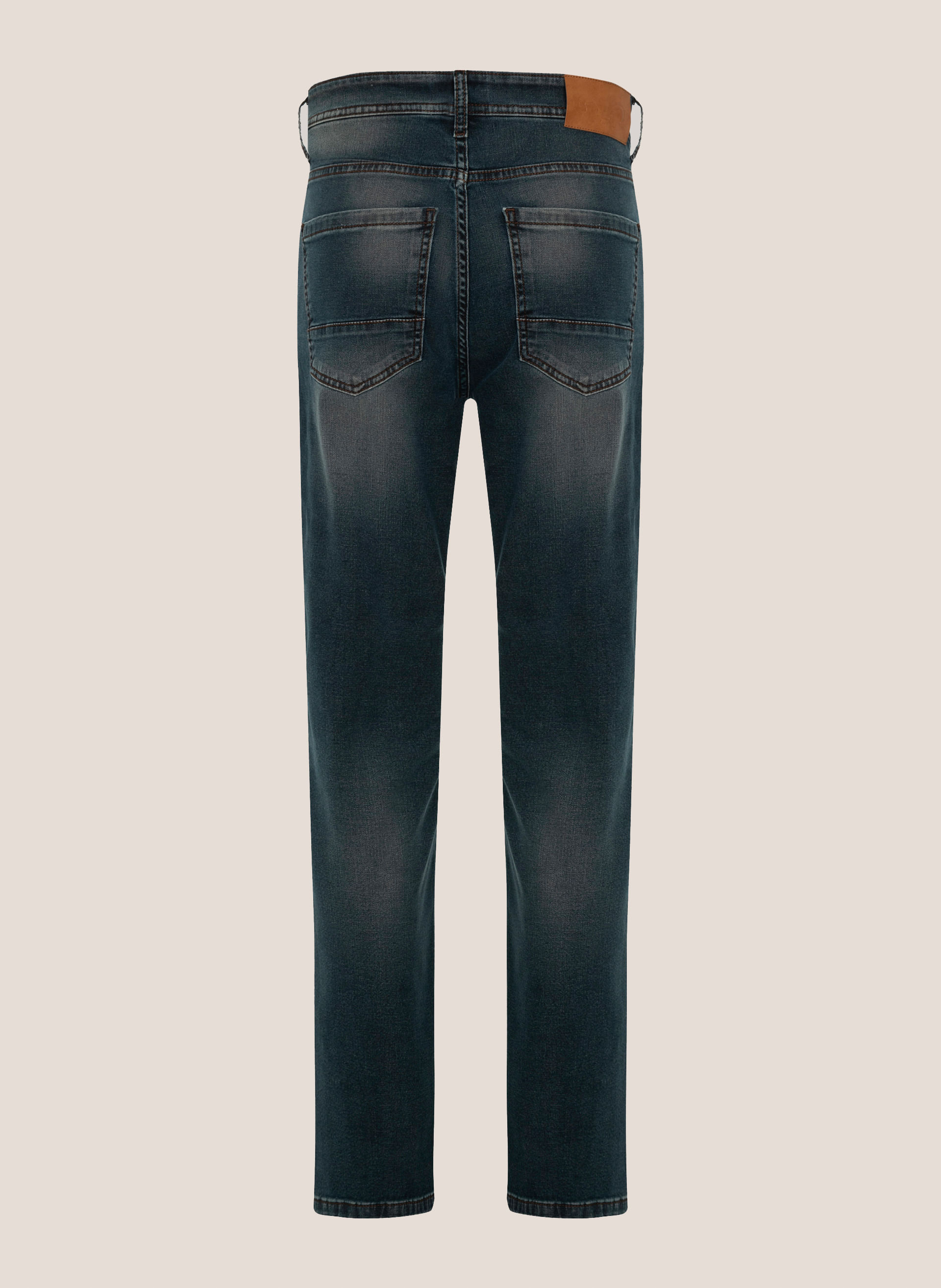 Calça Jeans Right Fit Lavada Dudalina Masculina