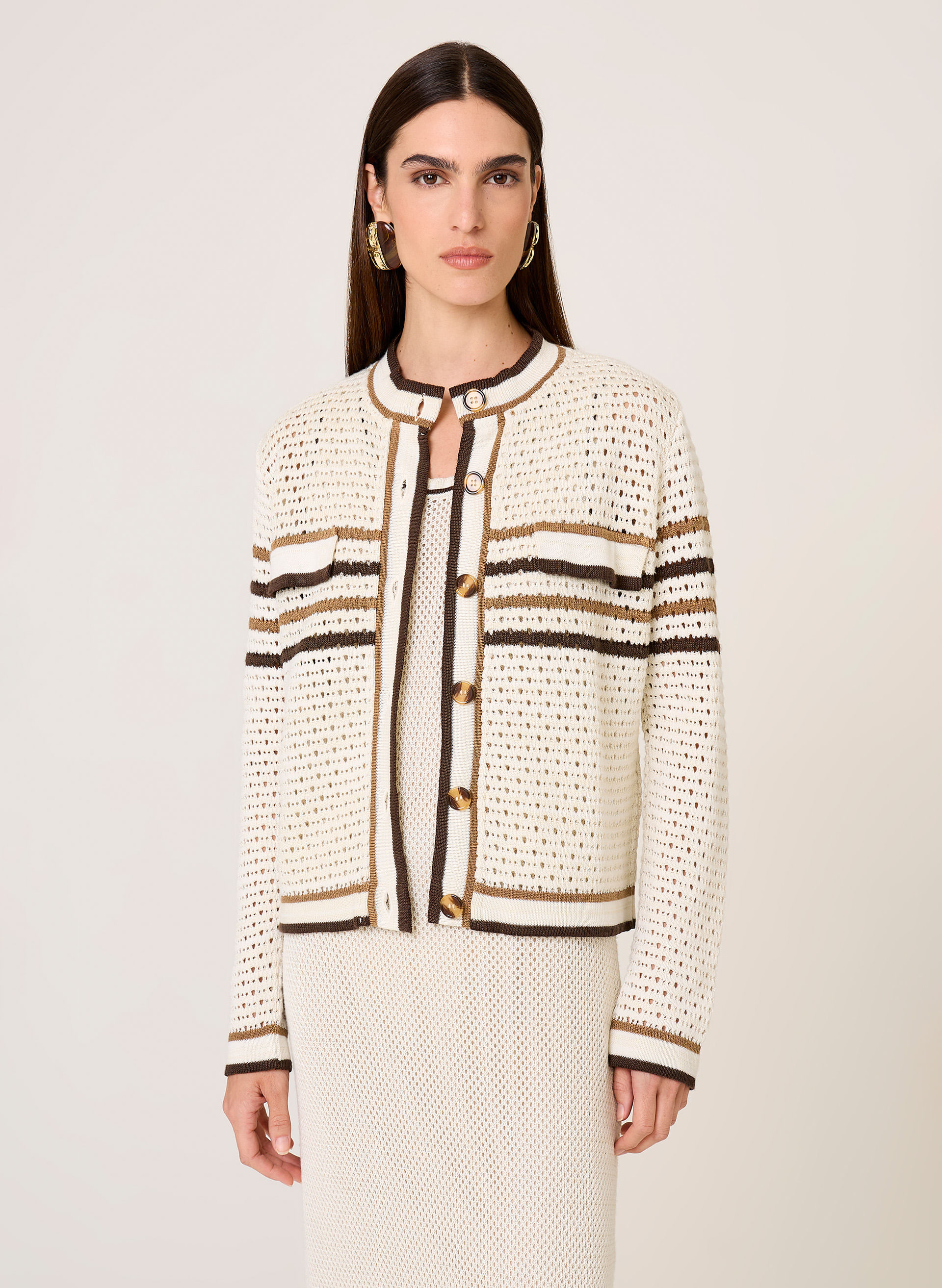 Casaco Tricot Sonia Dudalina Feminina