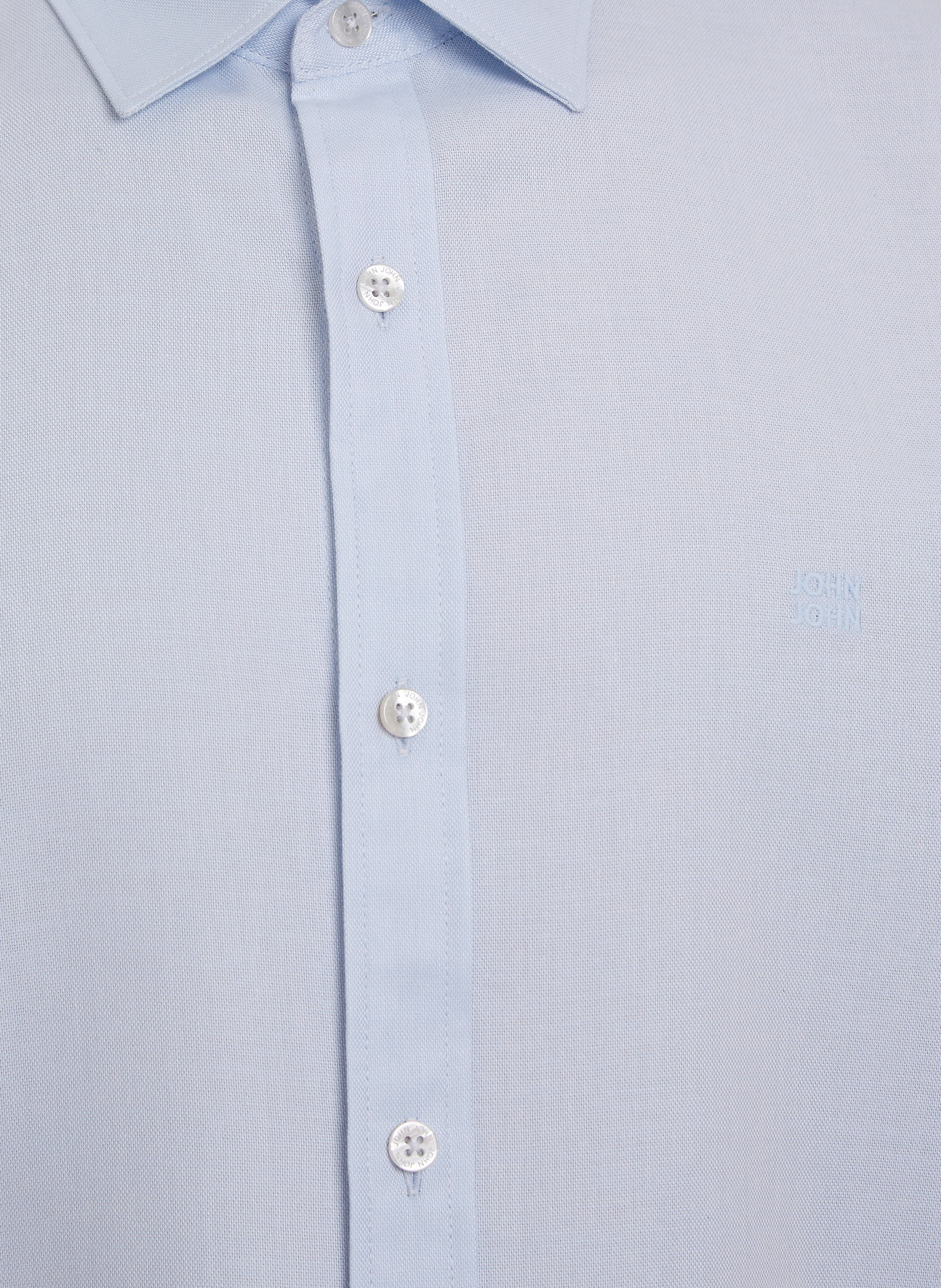 Camisa Regular Fit Ox Blue John John Masculina