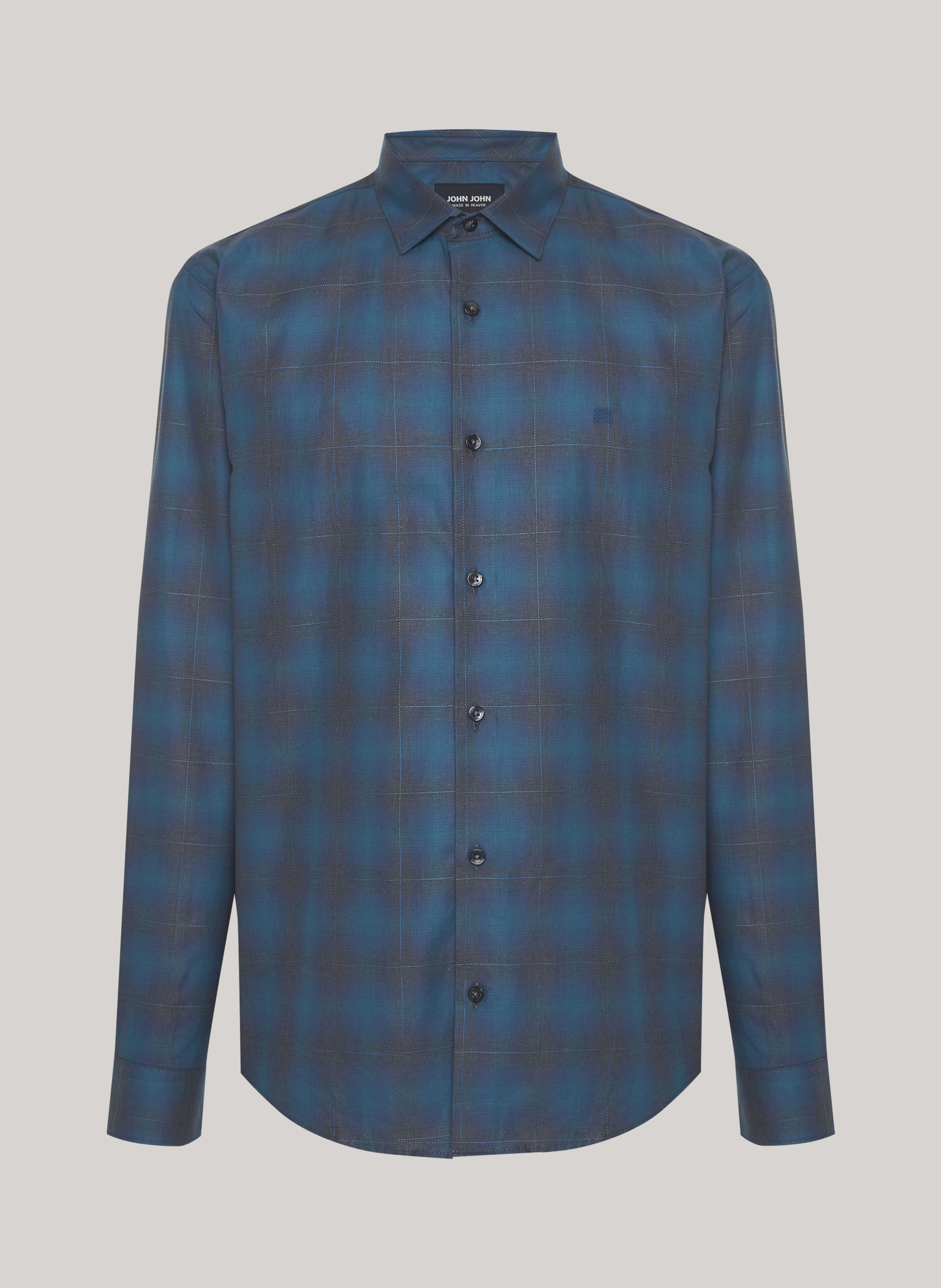 Camisa Regular Fit Liam Colorful John John Masculina